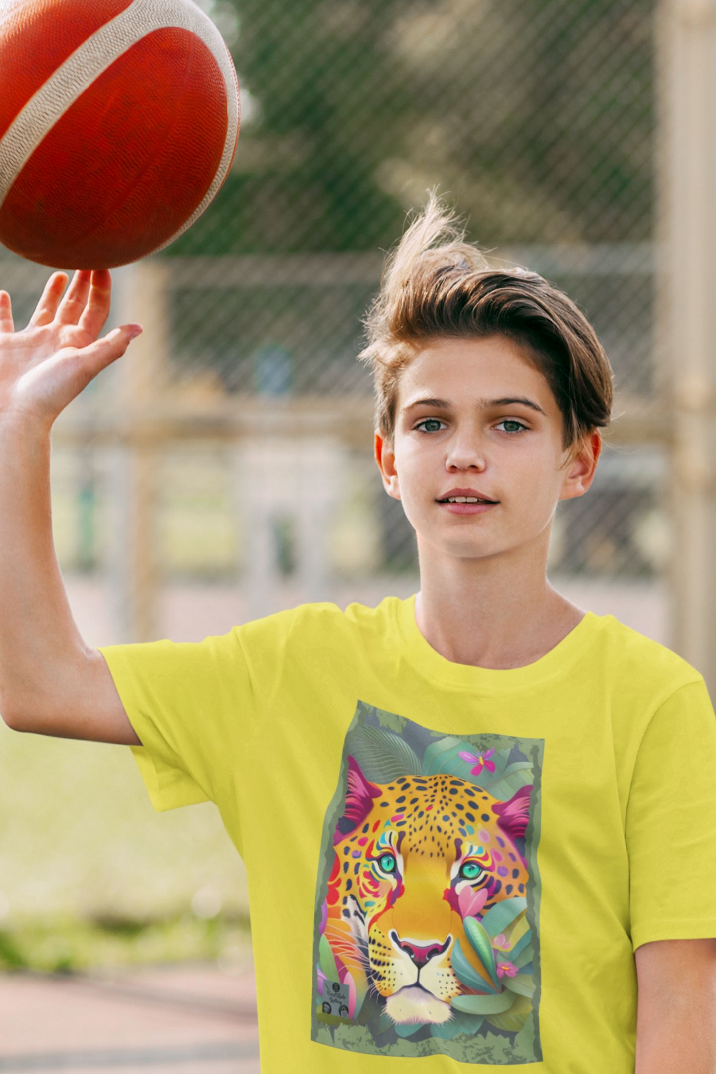 Camiseta Quality Infantil (10 a 14) - Face do Jaguar