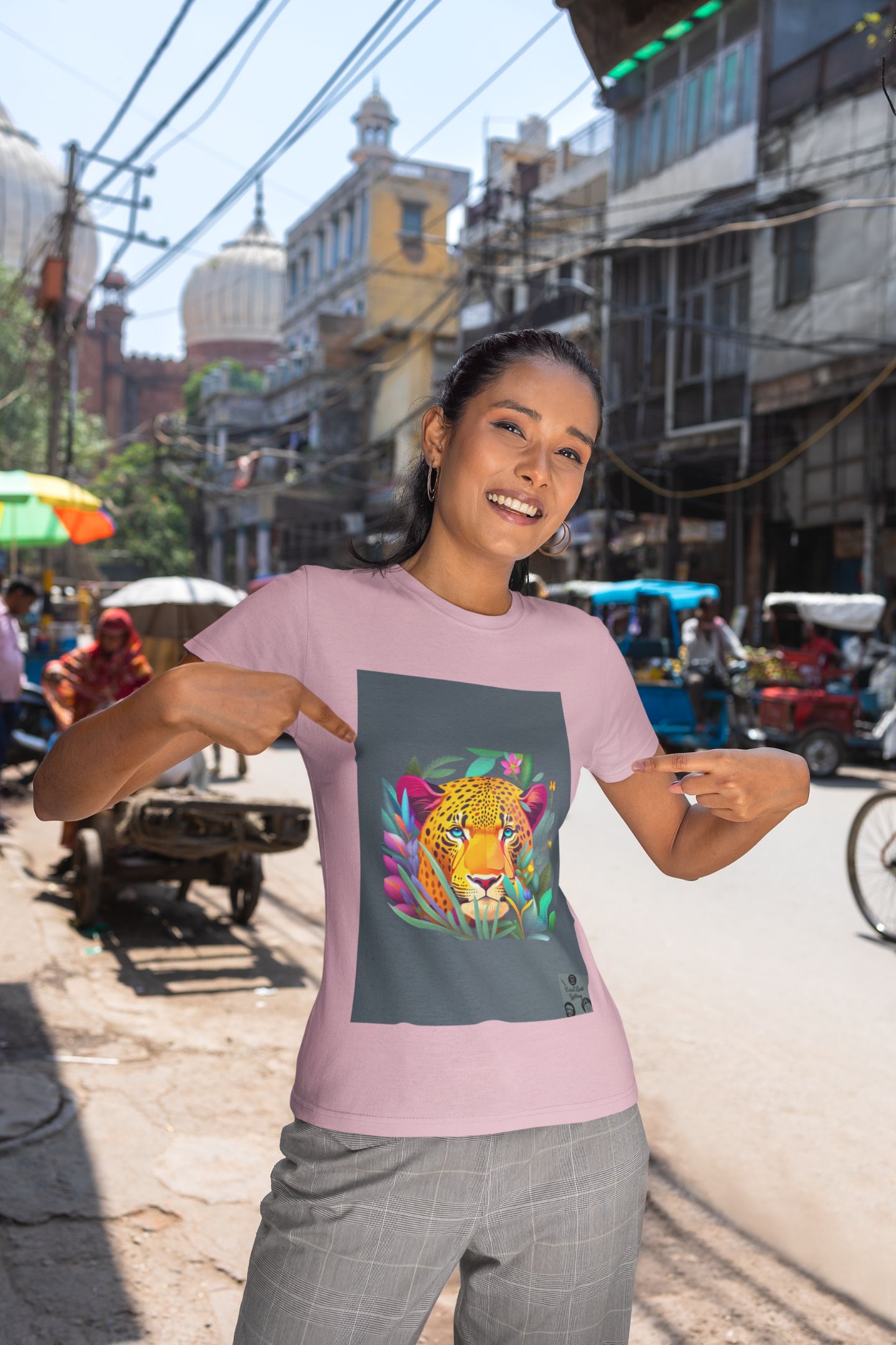 Camiseta Baby Long Classic - Coleção Face do Jaguar #02/04