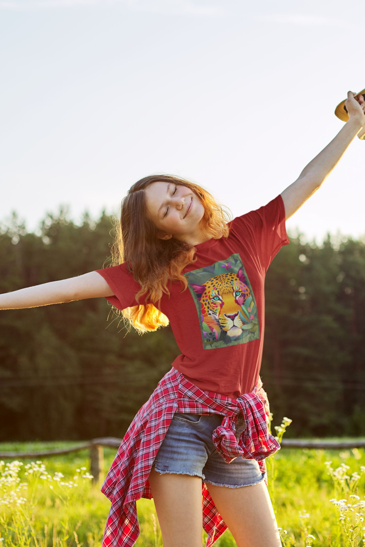 Camiseta Quality Infantil (10 a 14) - Face do Jaguar