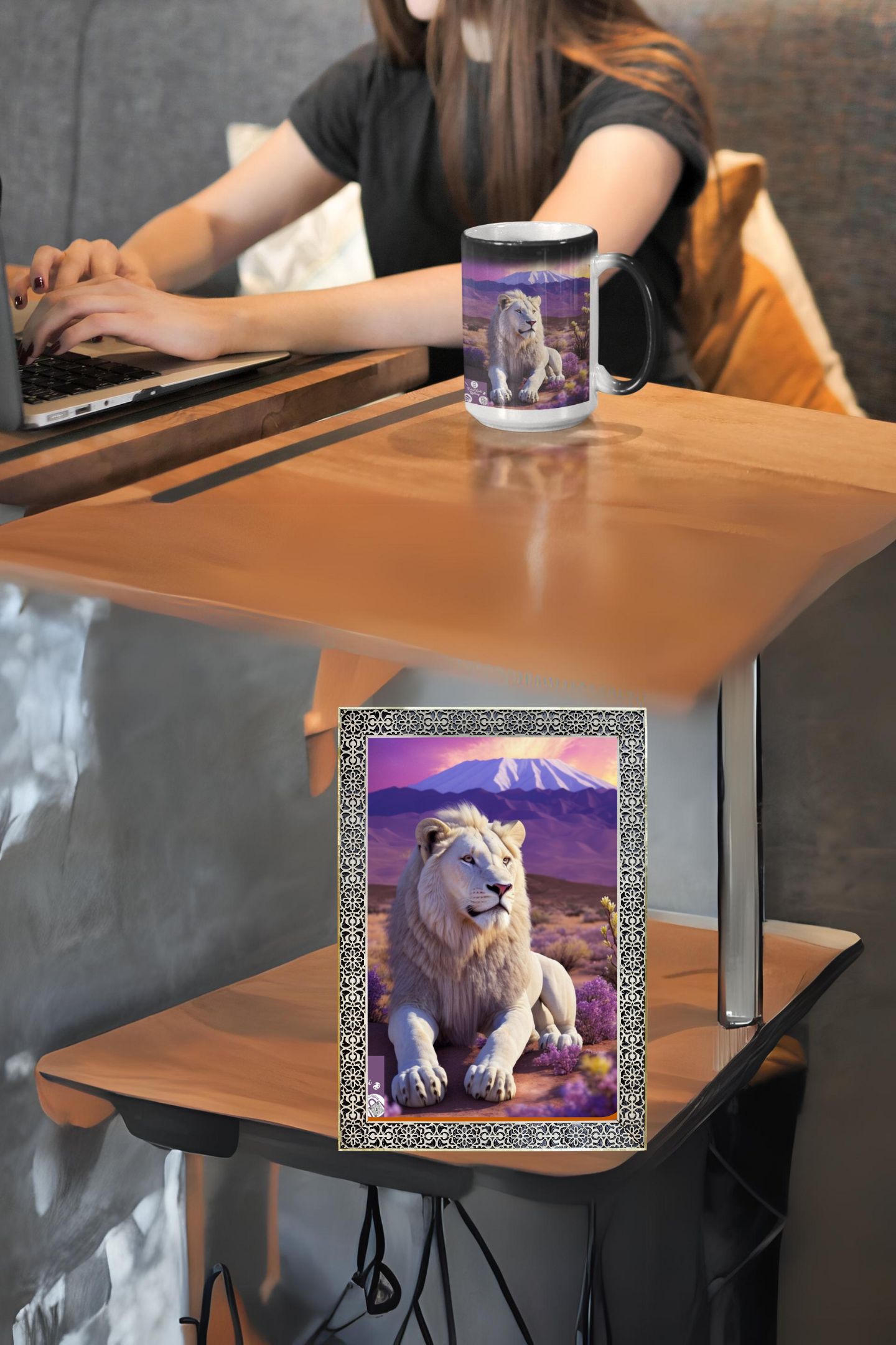 Caneca mágica  - Coleção Leão de Judá 