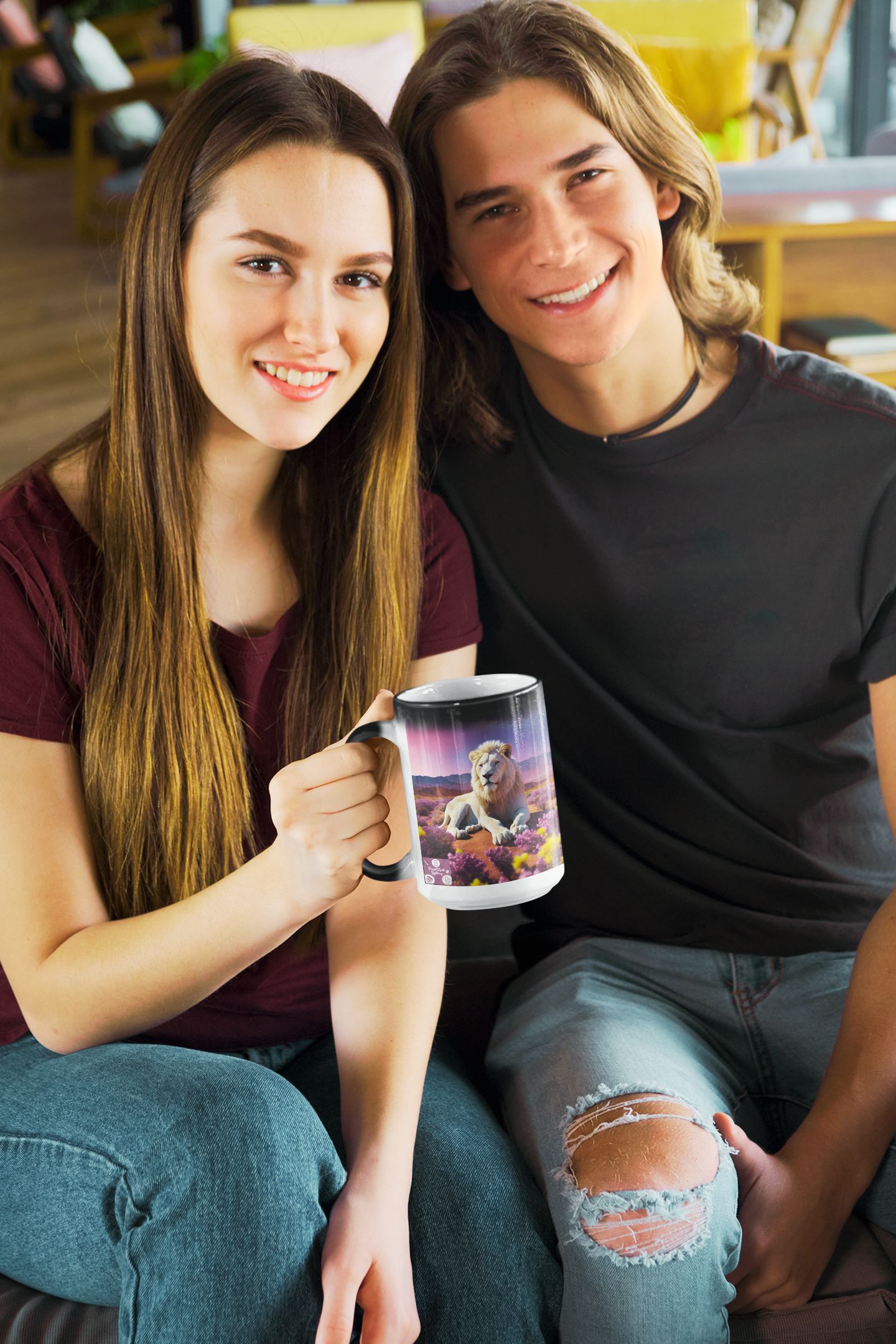 Caneca mágica  - Coleção Leão de Judá 