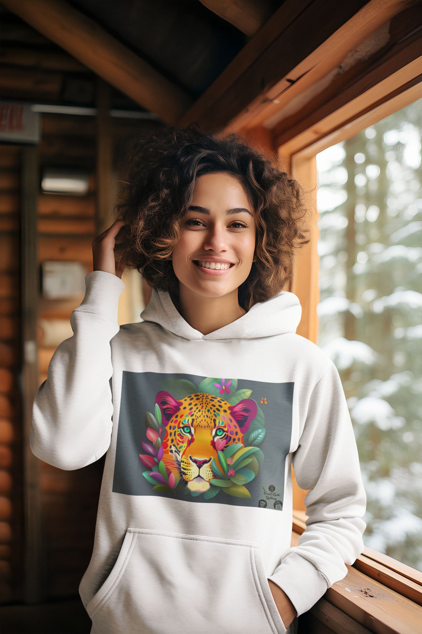 Moletom Canguru Unissex Face do Jaguar #03/04