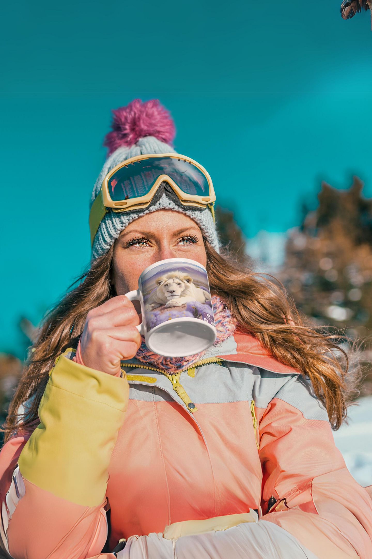 Caneca cerâmica - Coleção Leão de Judá 