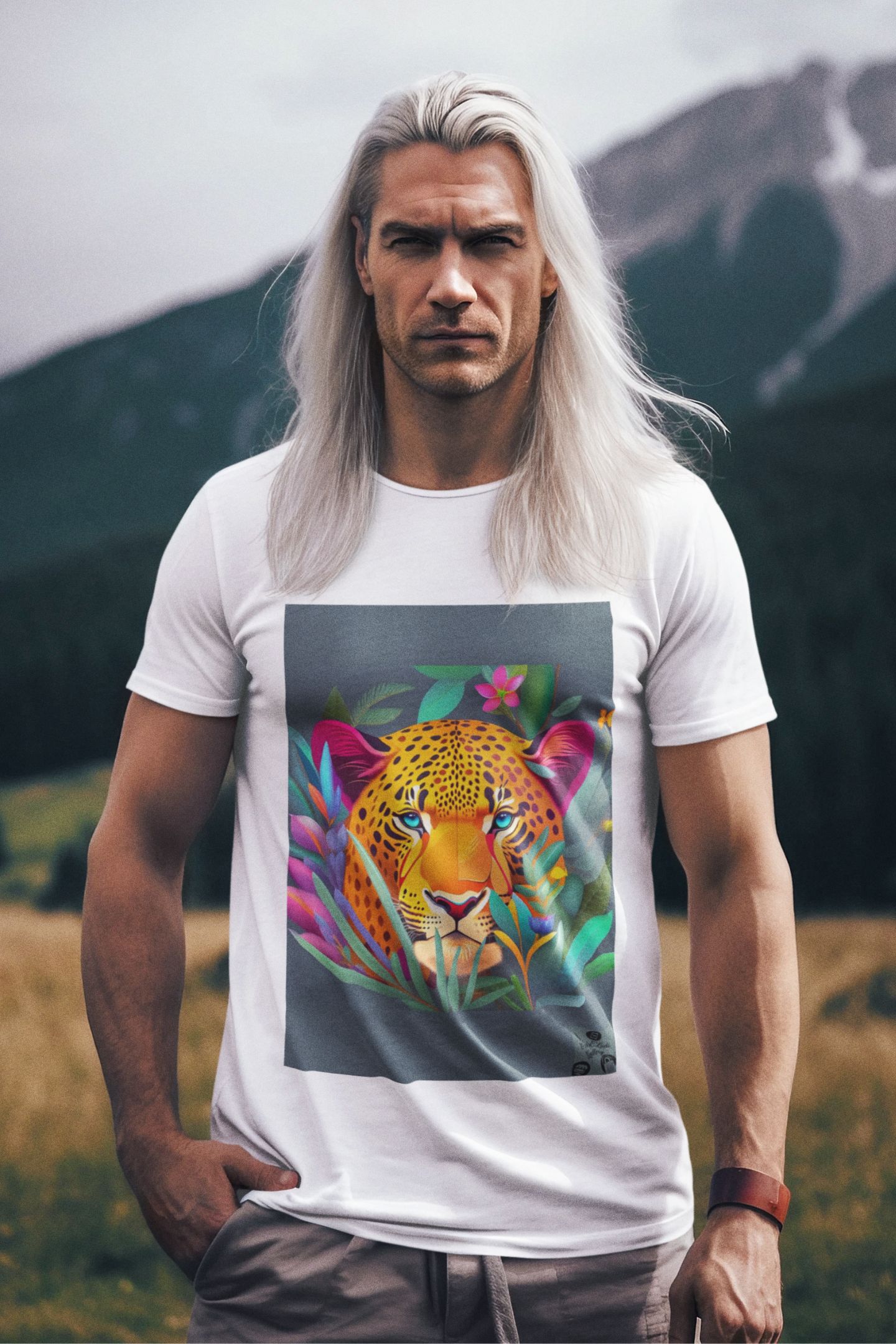 Camiseta T-Shirt Classic Face do  Jaguar #02/04