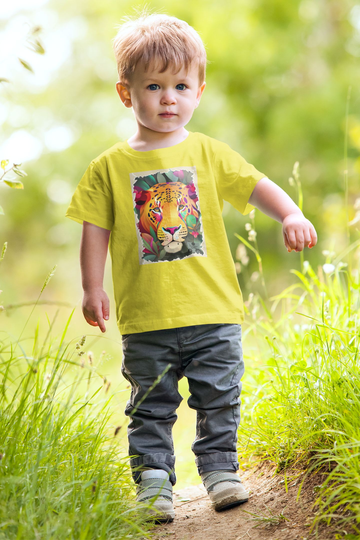 Camiseta Quality Infantil (2 a 8) - Face do Jaguar
