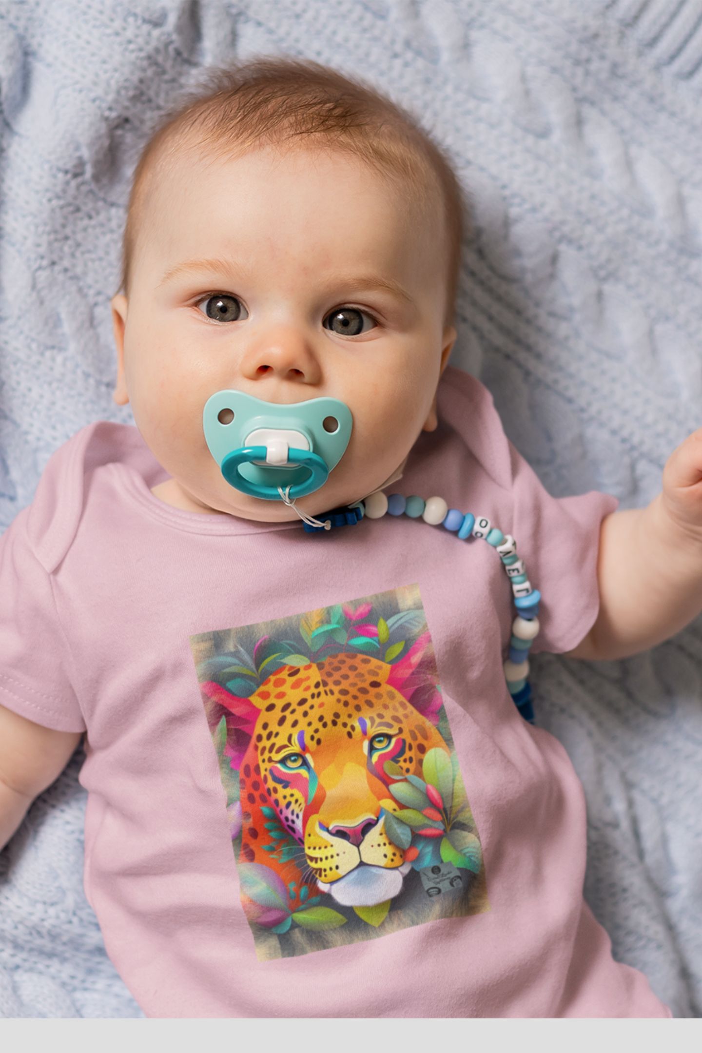 Body Infantil - Face do Jaguar