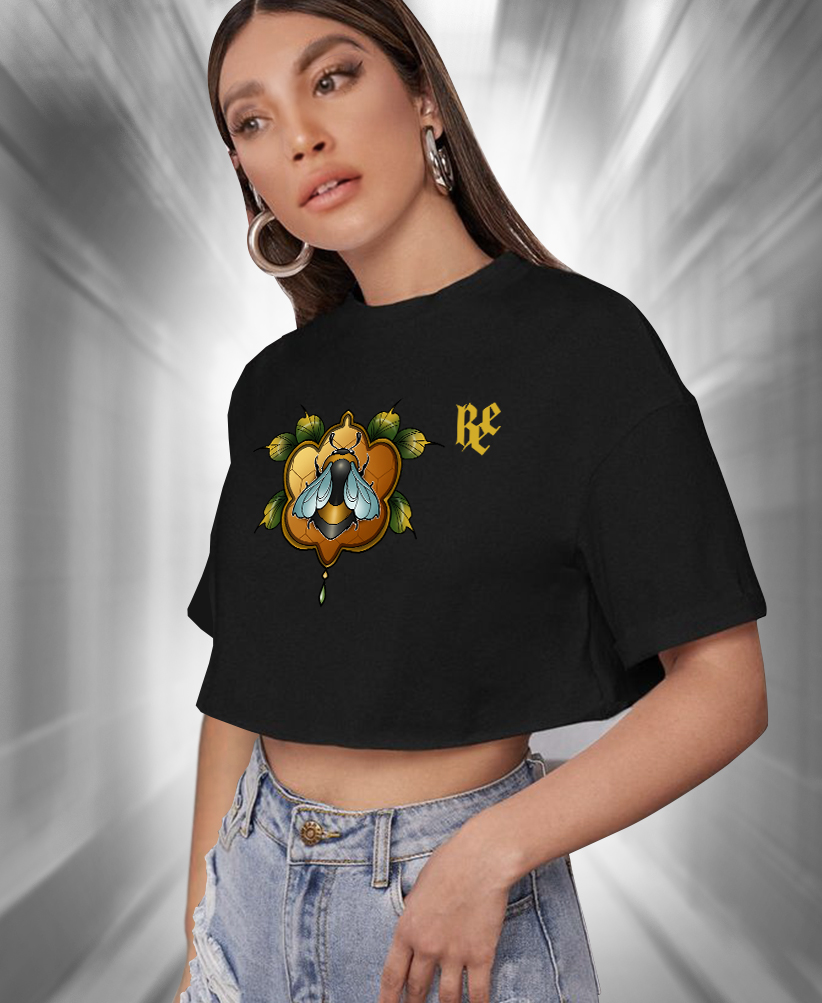 Bee Animals Queen Cropped