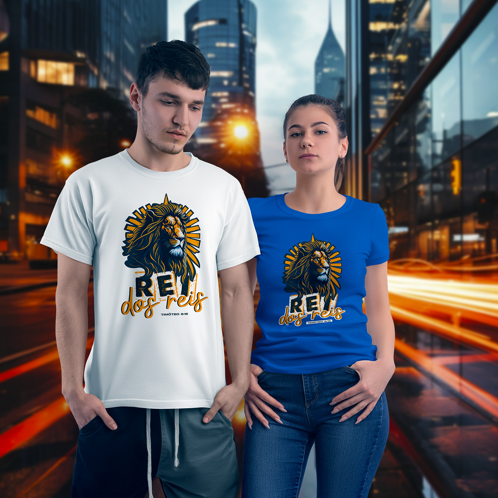 Camiseta Masculina - Reis dos reis