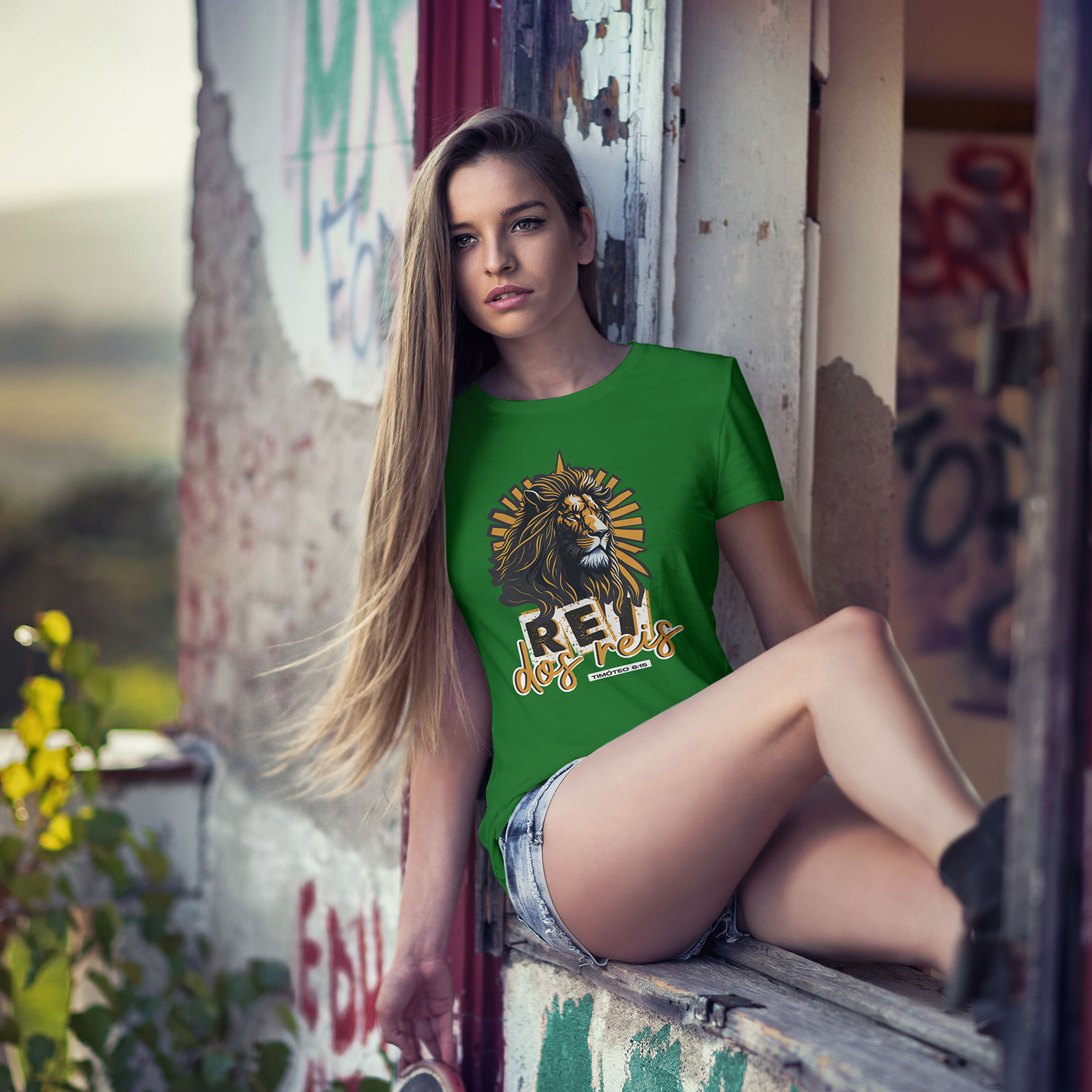 Camiseta Feminina - Rei dos reis