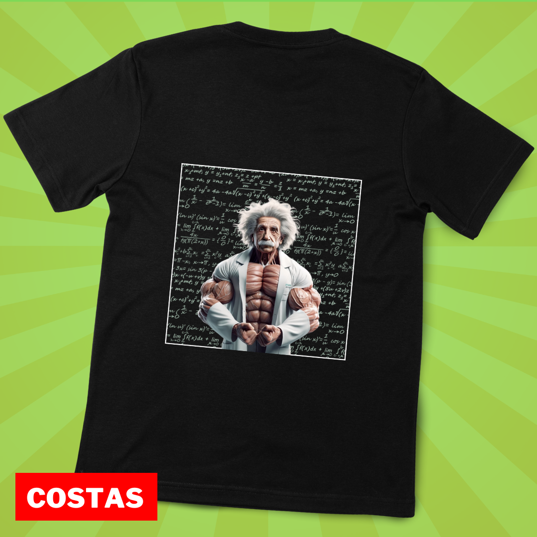 Nome do produto: Camiseta - Einstein Musculoso