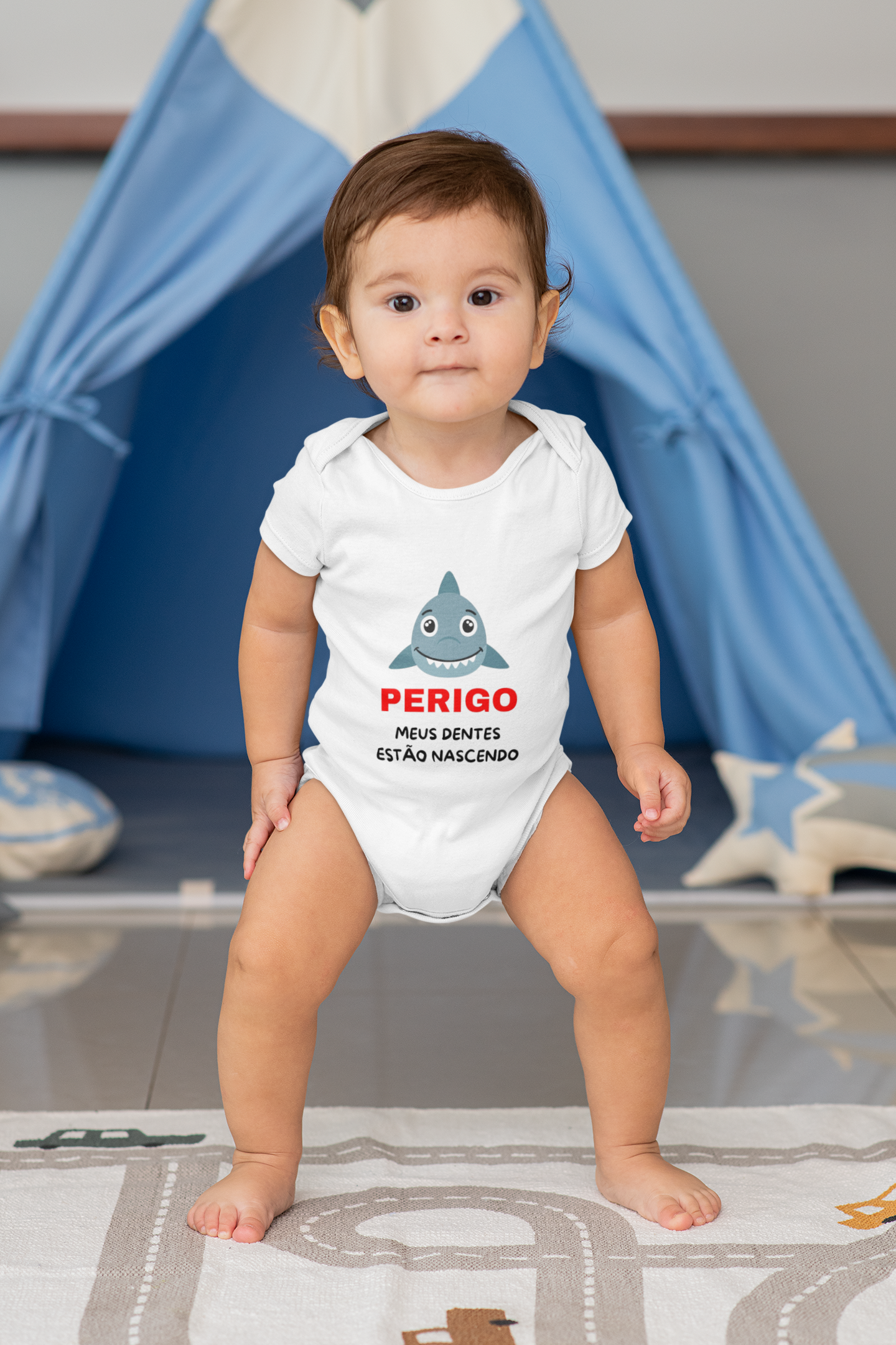 Perigo  meus dentes estão nascendo