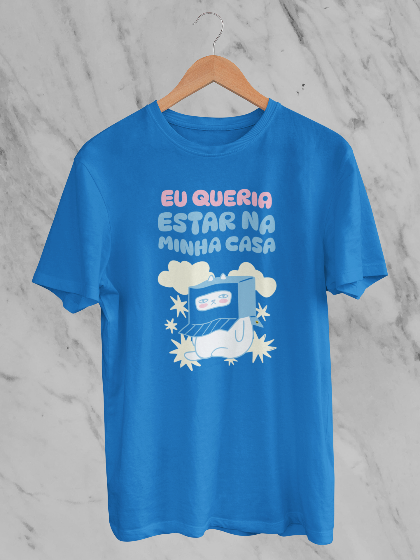 Eu queria estar na minha casa