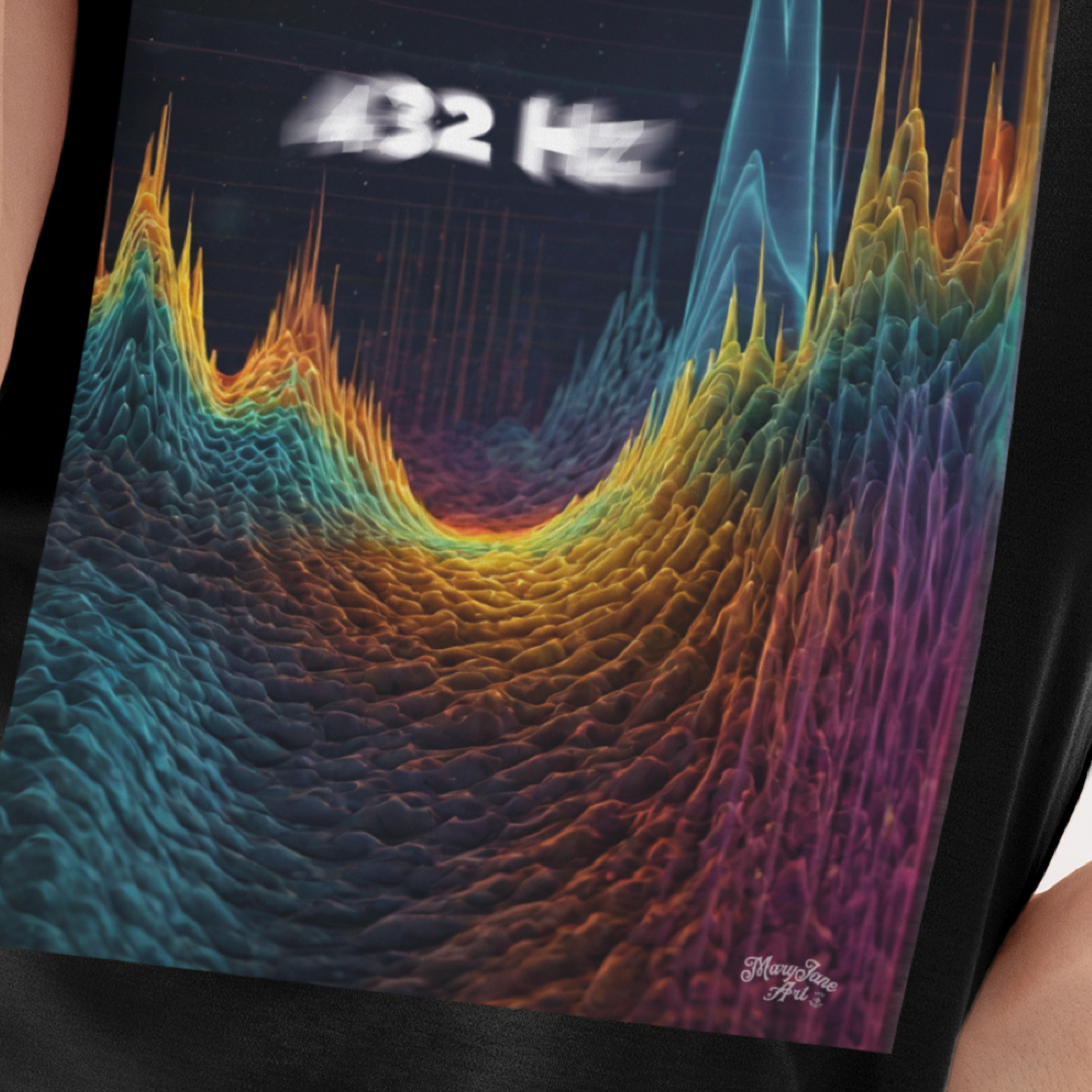 Tshirt Baby Long 432 Hz F1