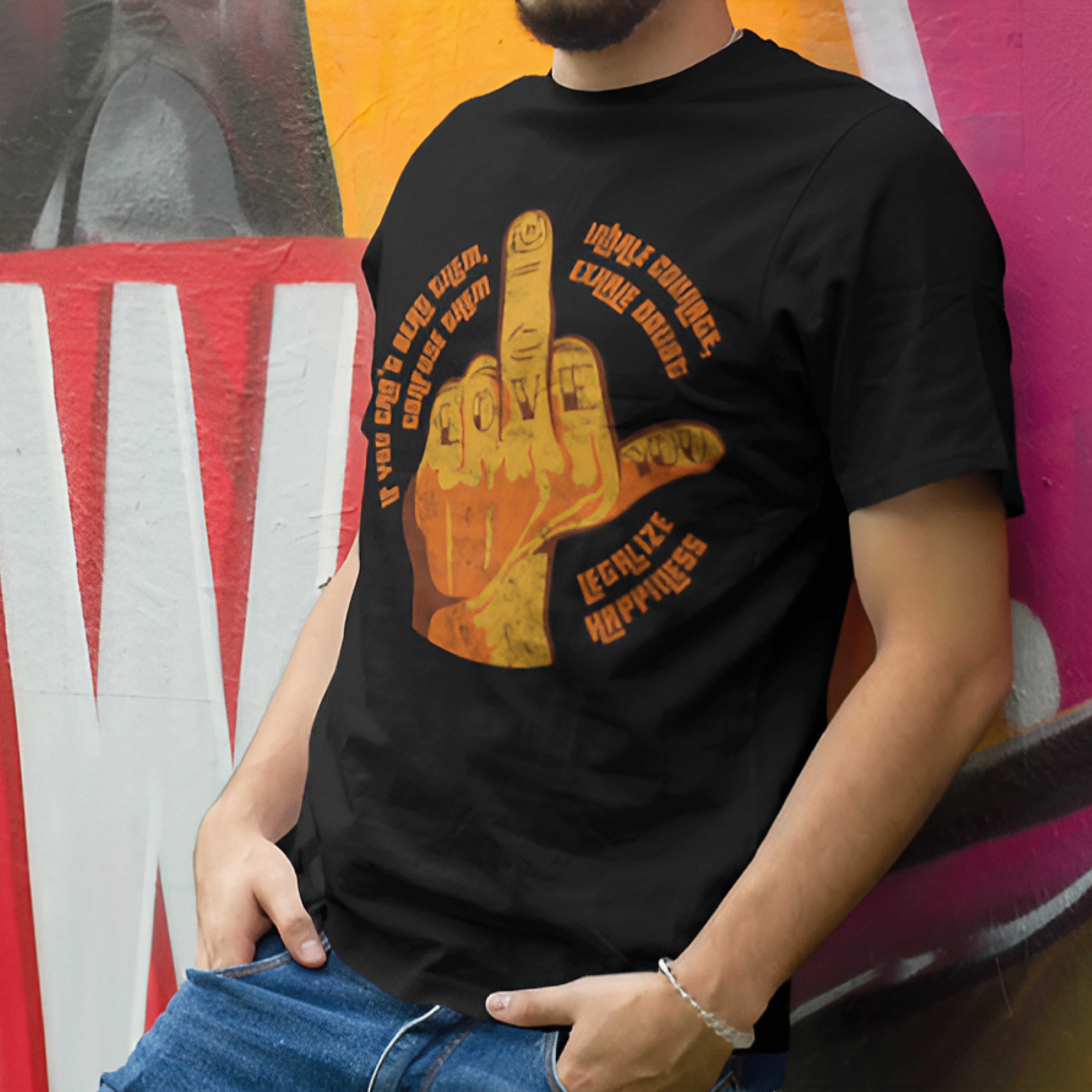 Nome do produto: T-SHIRT PRIME LOVE YOU BUT NOT