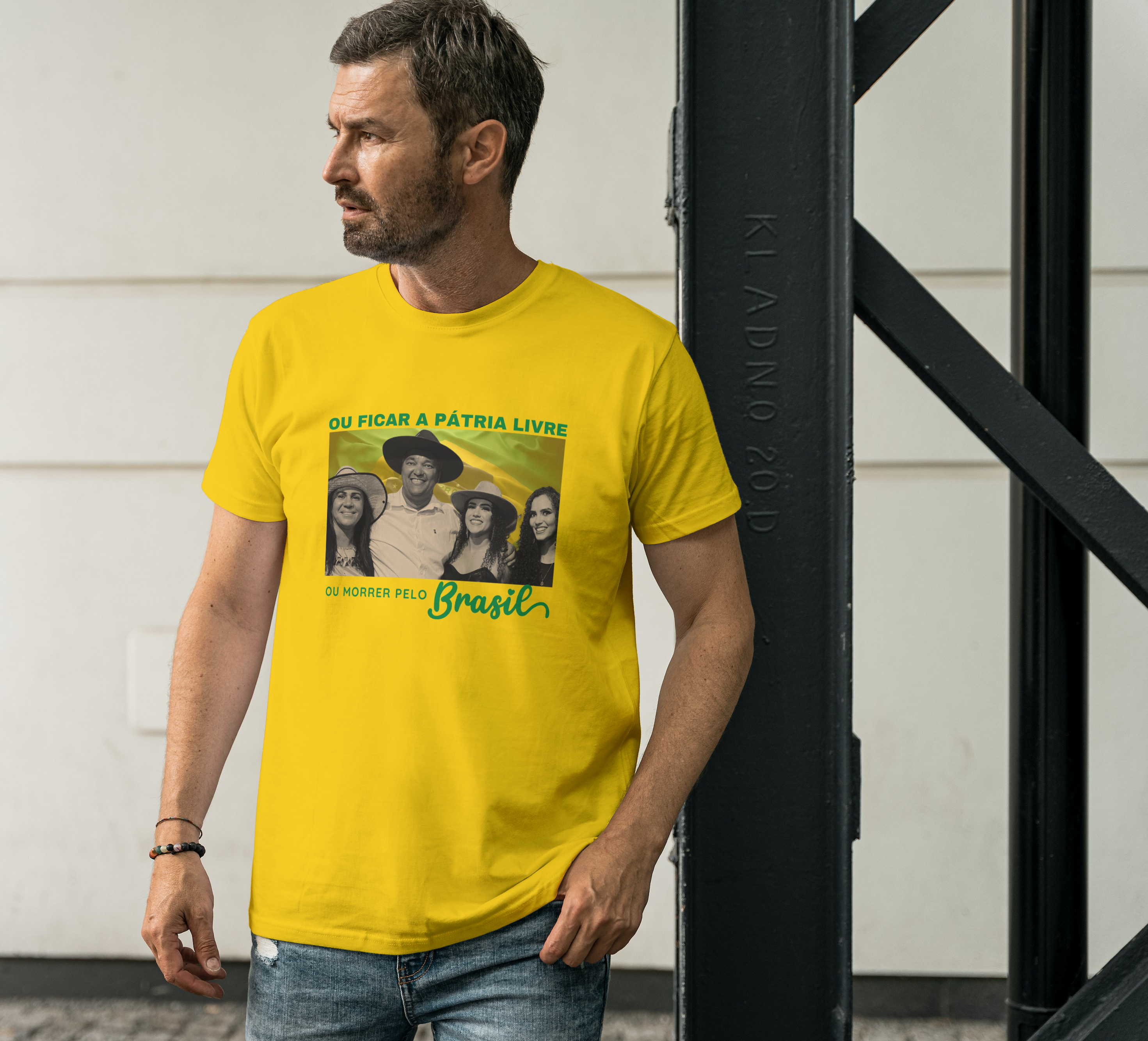 Família Patriota - Camiseta Masculina 