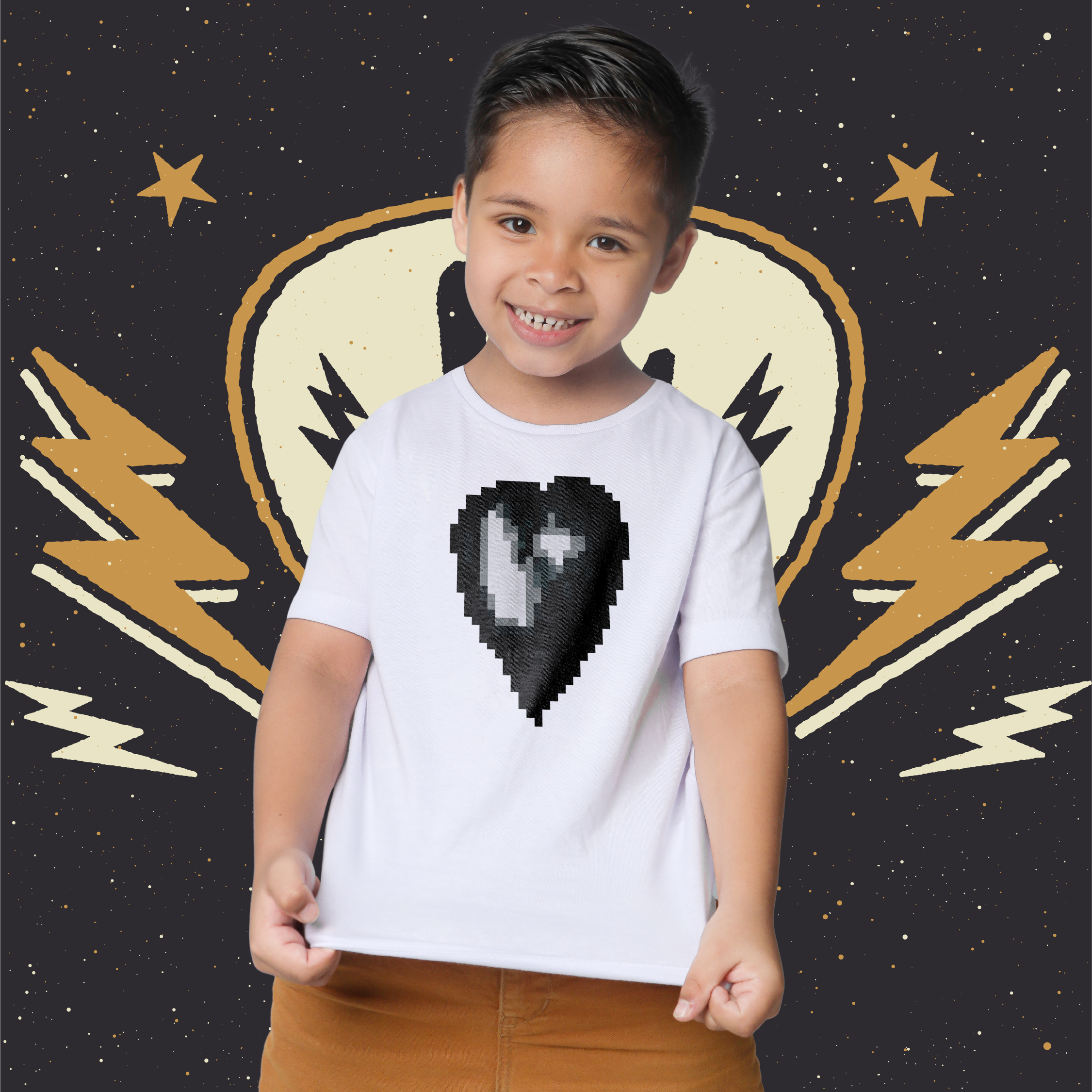 foo fighters one by one pixel logo