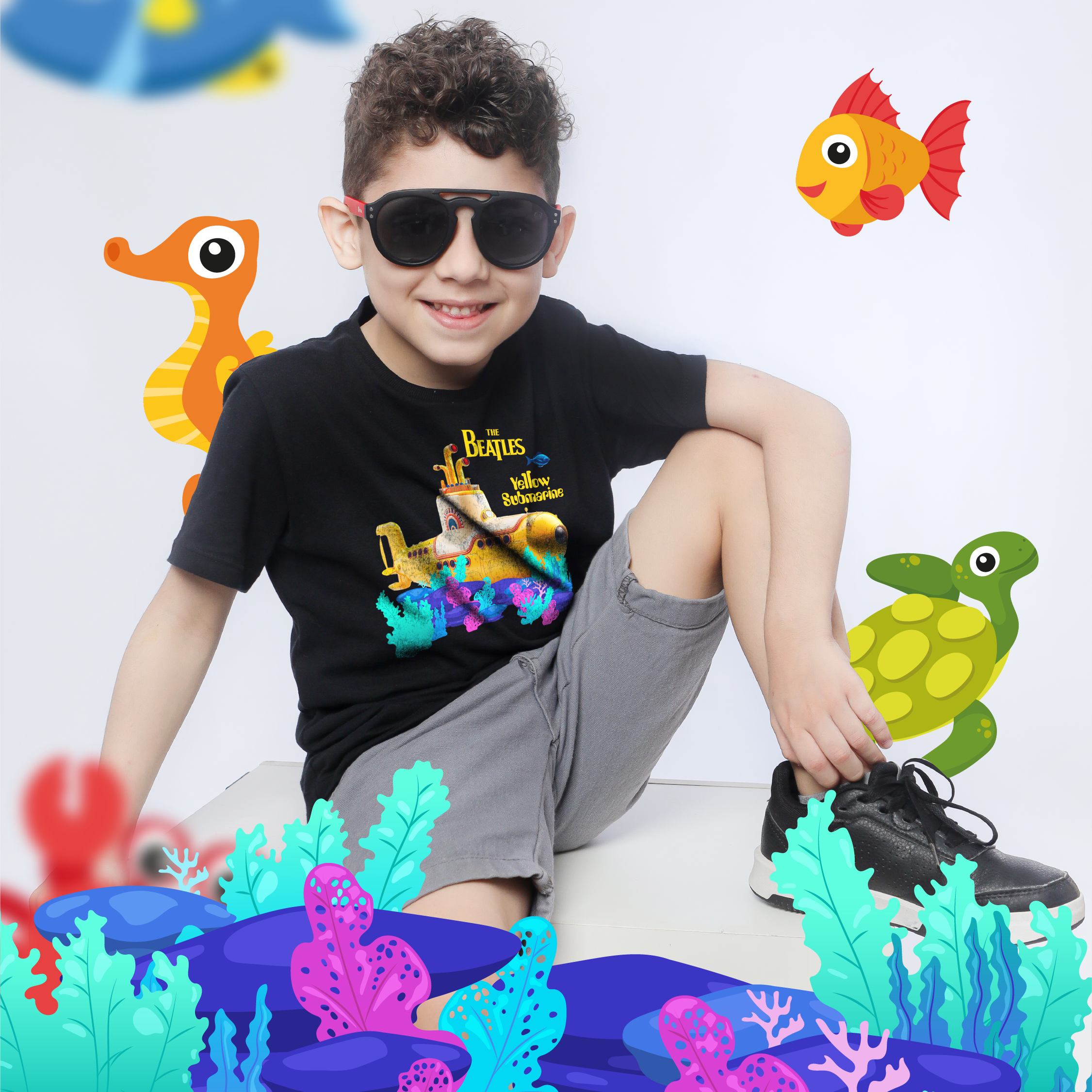 THE BEATLES YELLOW SUBIMARINE CORAL