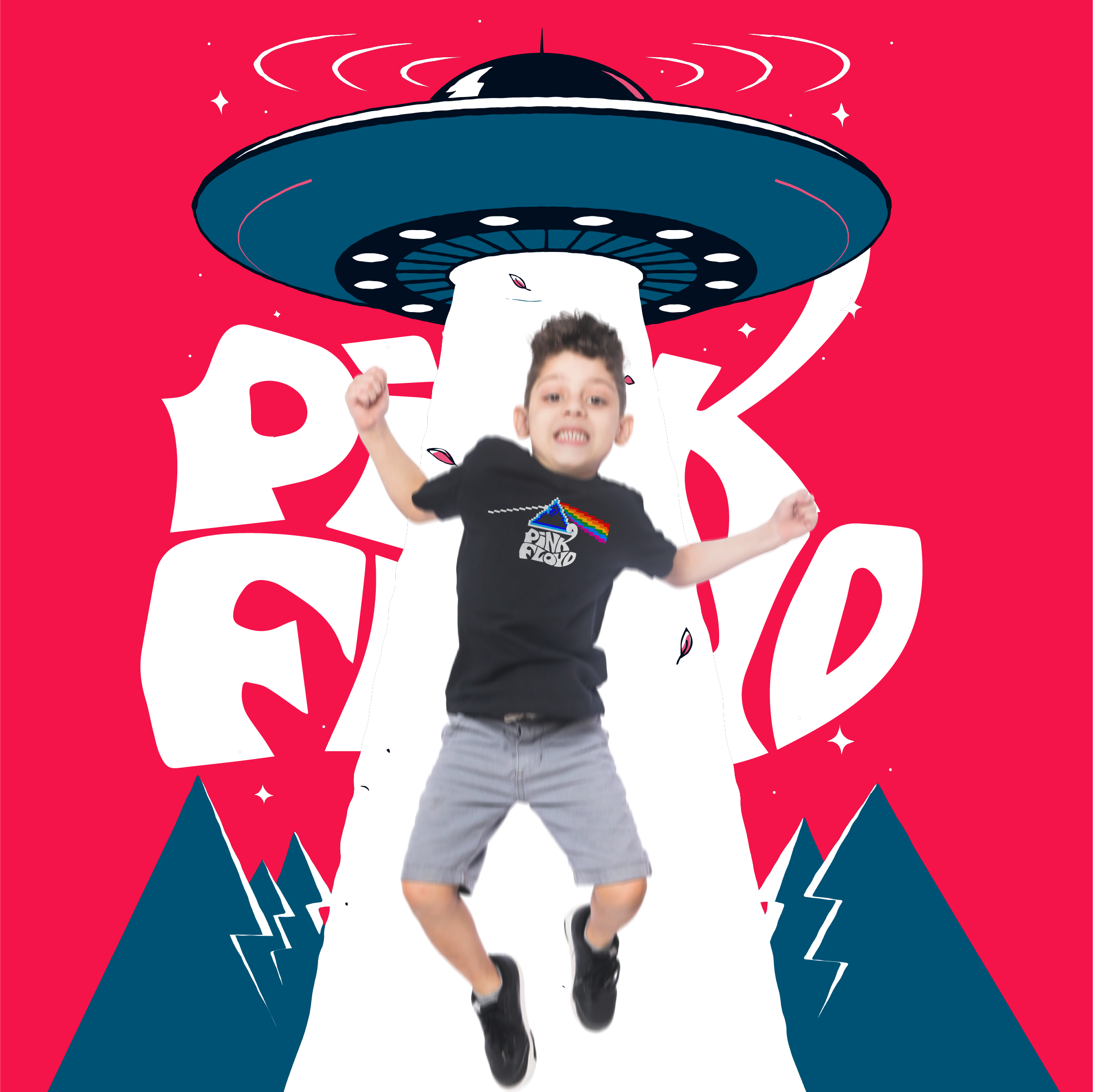 PINK FLOYD PIXEL T-SHIRT