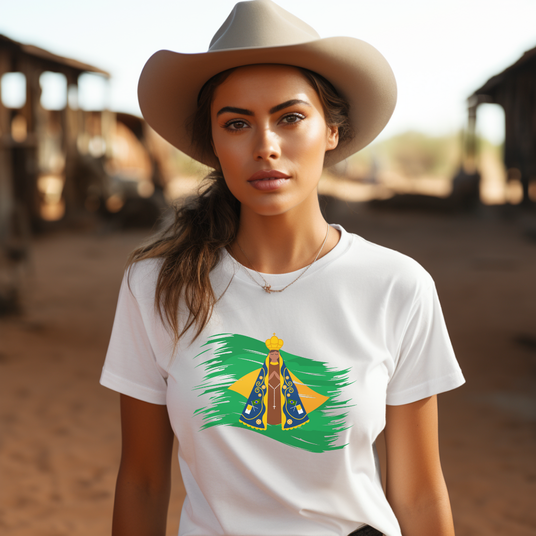 TSHIRT PADROEIRA DO BRASIL