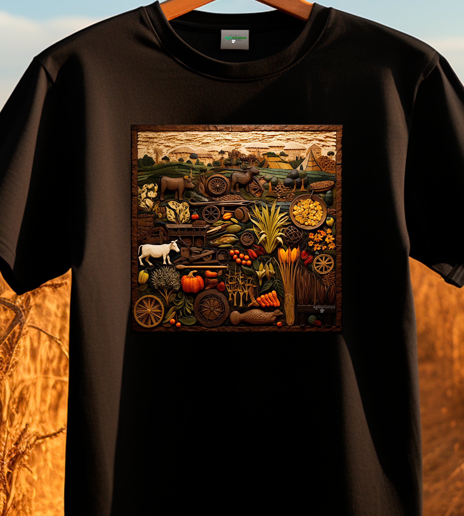 TSHIRT RIQUEZAS DO AGRO