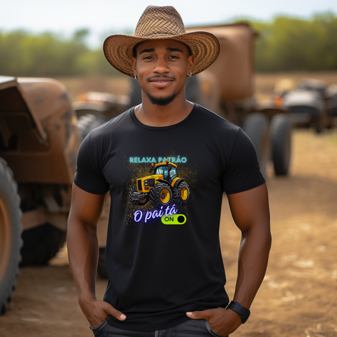 TSHIRT O PAI TÁ ON