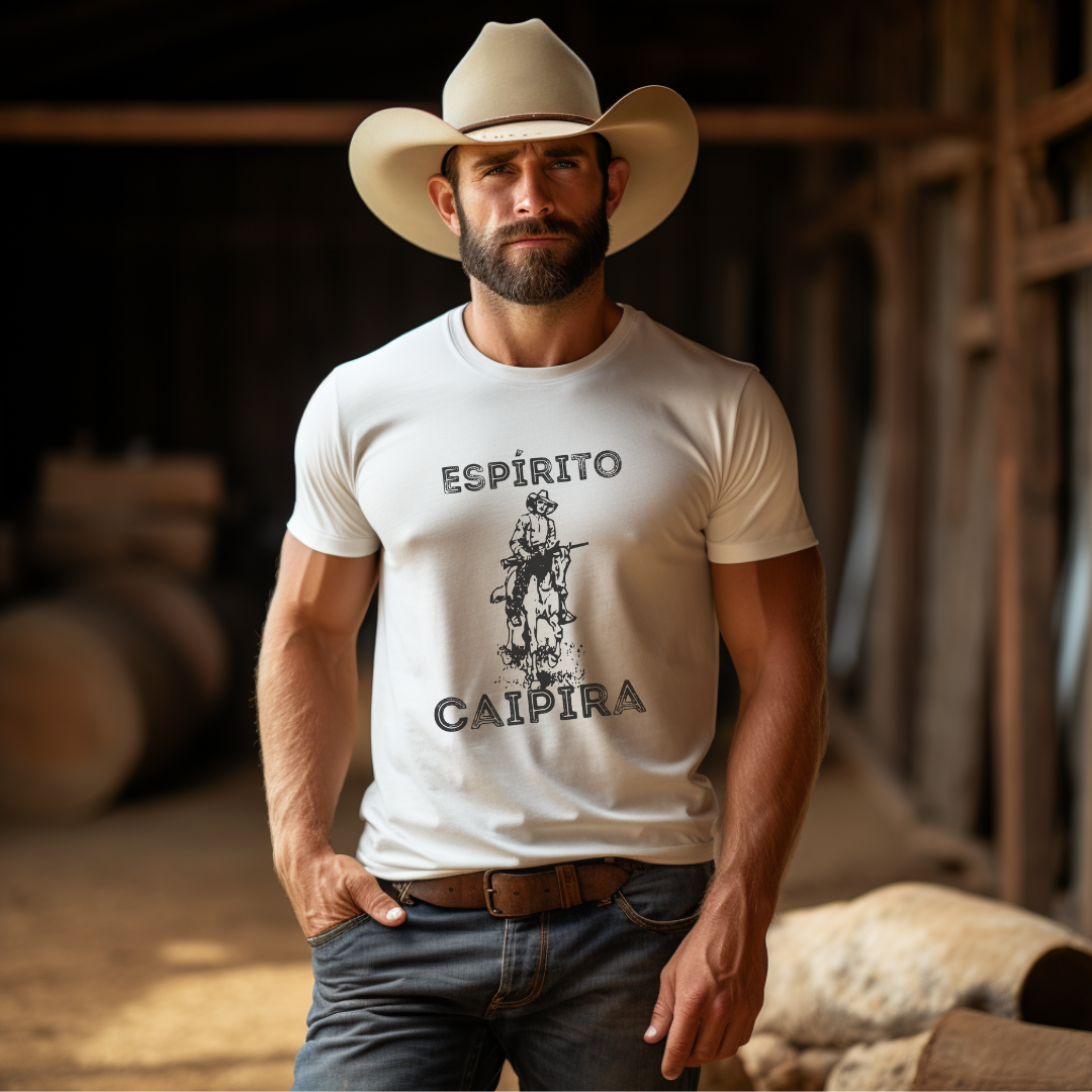 TSHIRT ESPÍRITO CAIPIRA