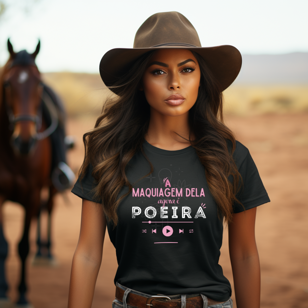 TSHIRT A MAQUIAGEM DELA