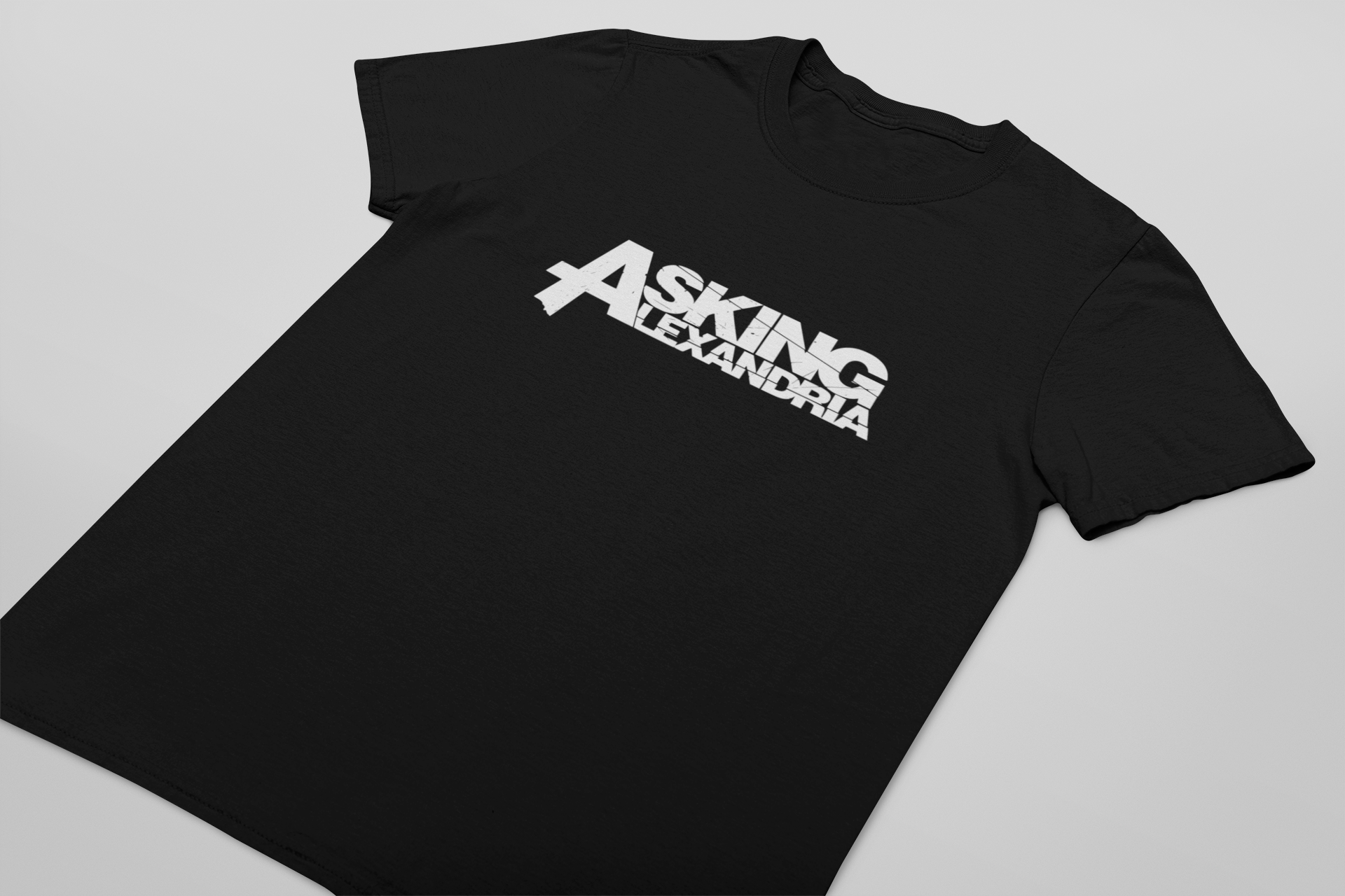 Camiseta Dizbocado Corte Regular - Asking Alexandria