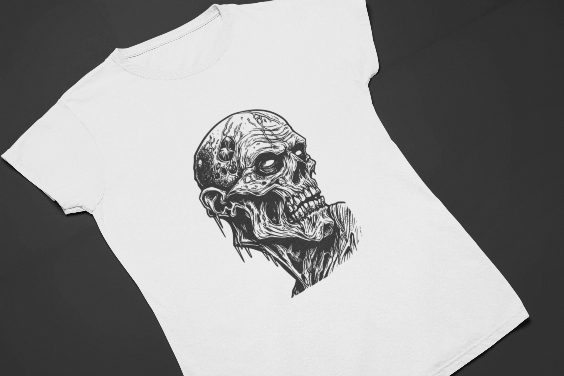 Camiseta Dizbocado Corte BabyLook - Zombie