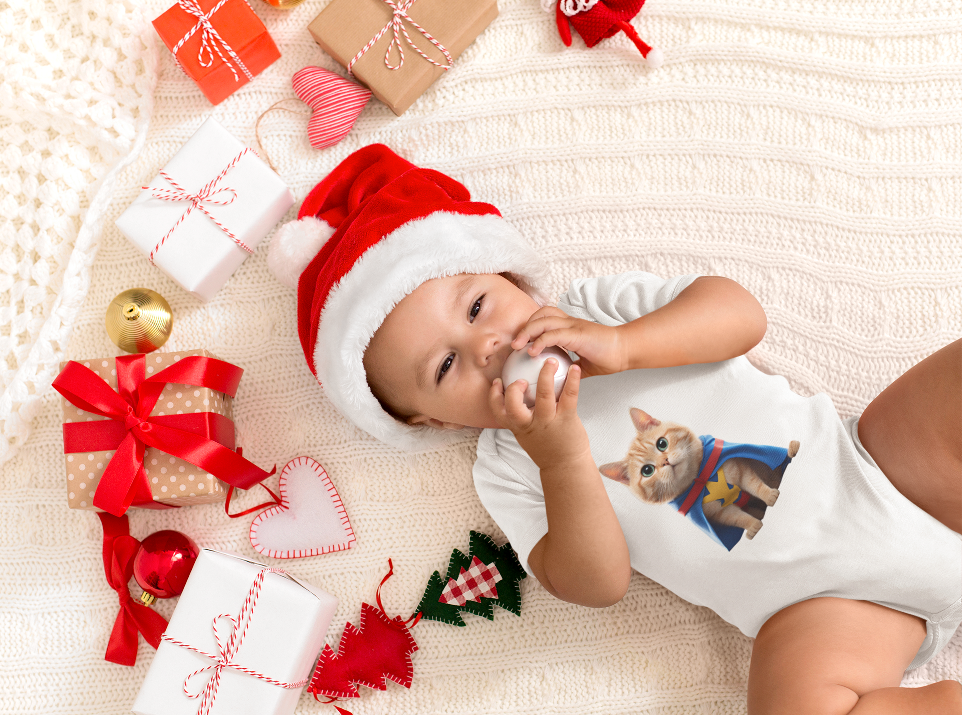 Body Infantil bebê super herói