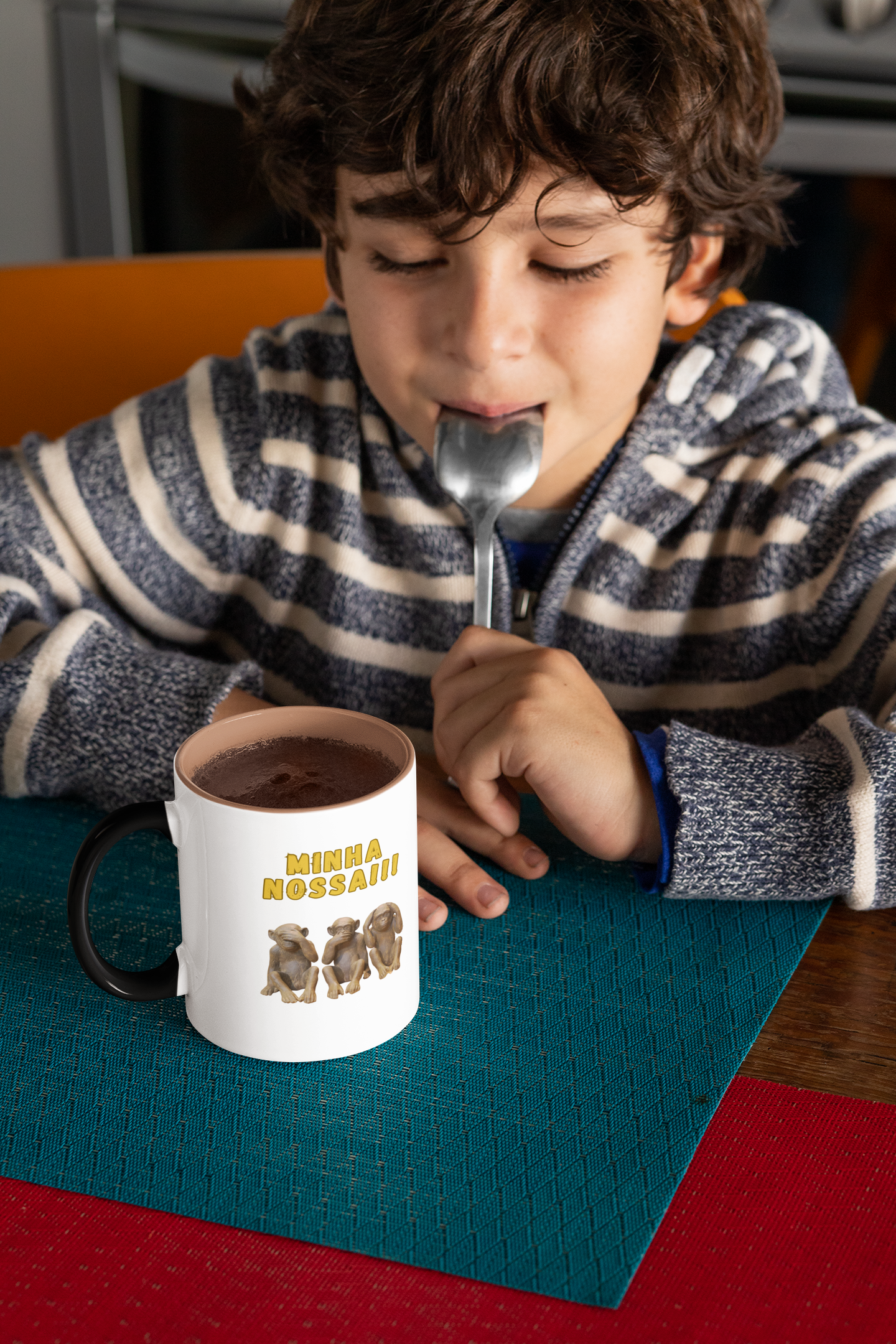 Caneca mágica do Macaco