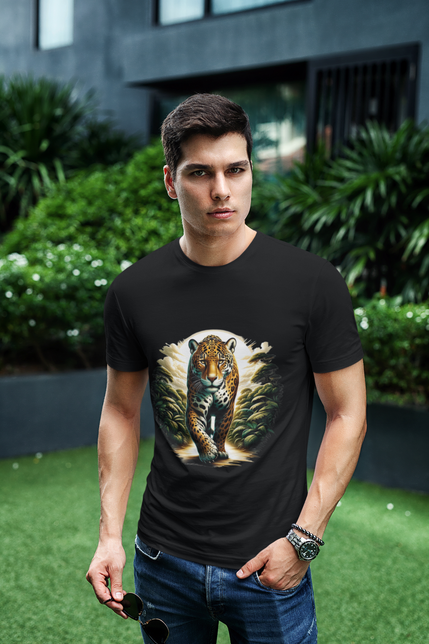 Nome do produto: Camiseta Onça Pintada
