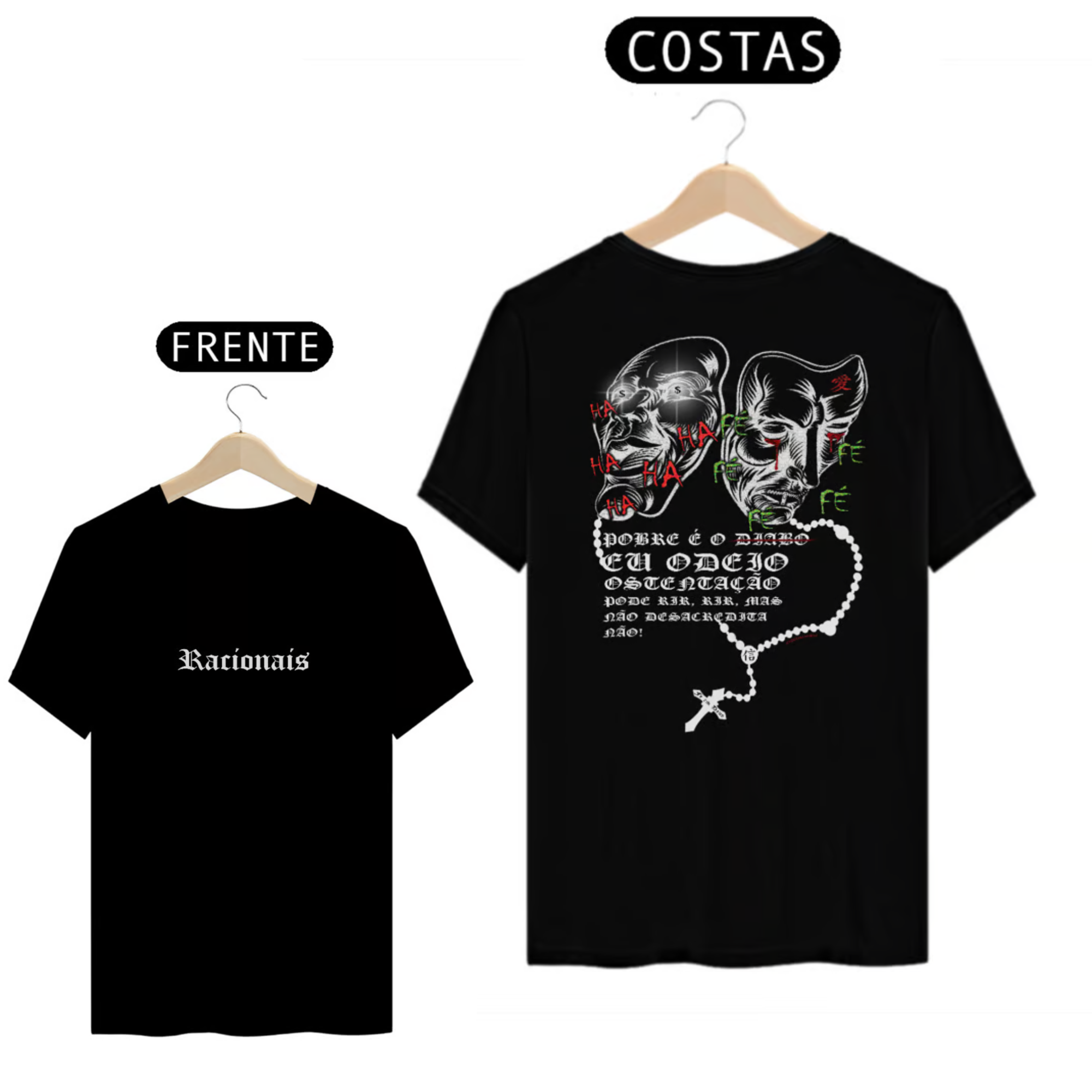 Camiseta Clássica -  Pobre é o Diabo