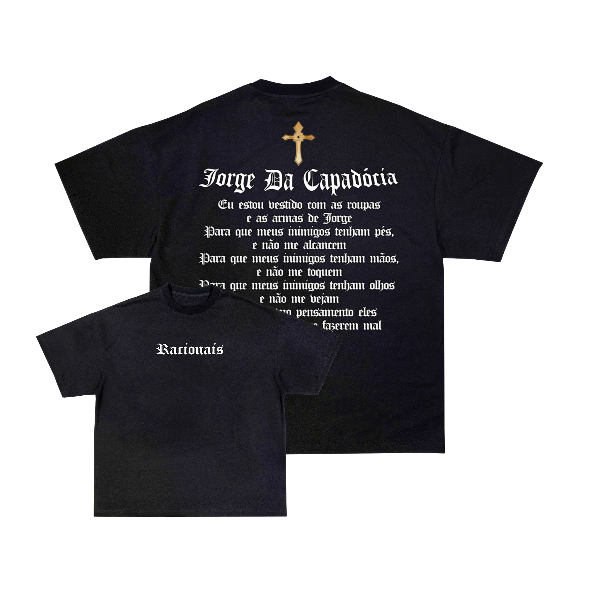 Camiseta Oversized - Jorge da Cápadocia