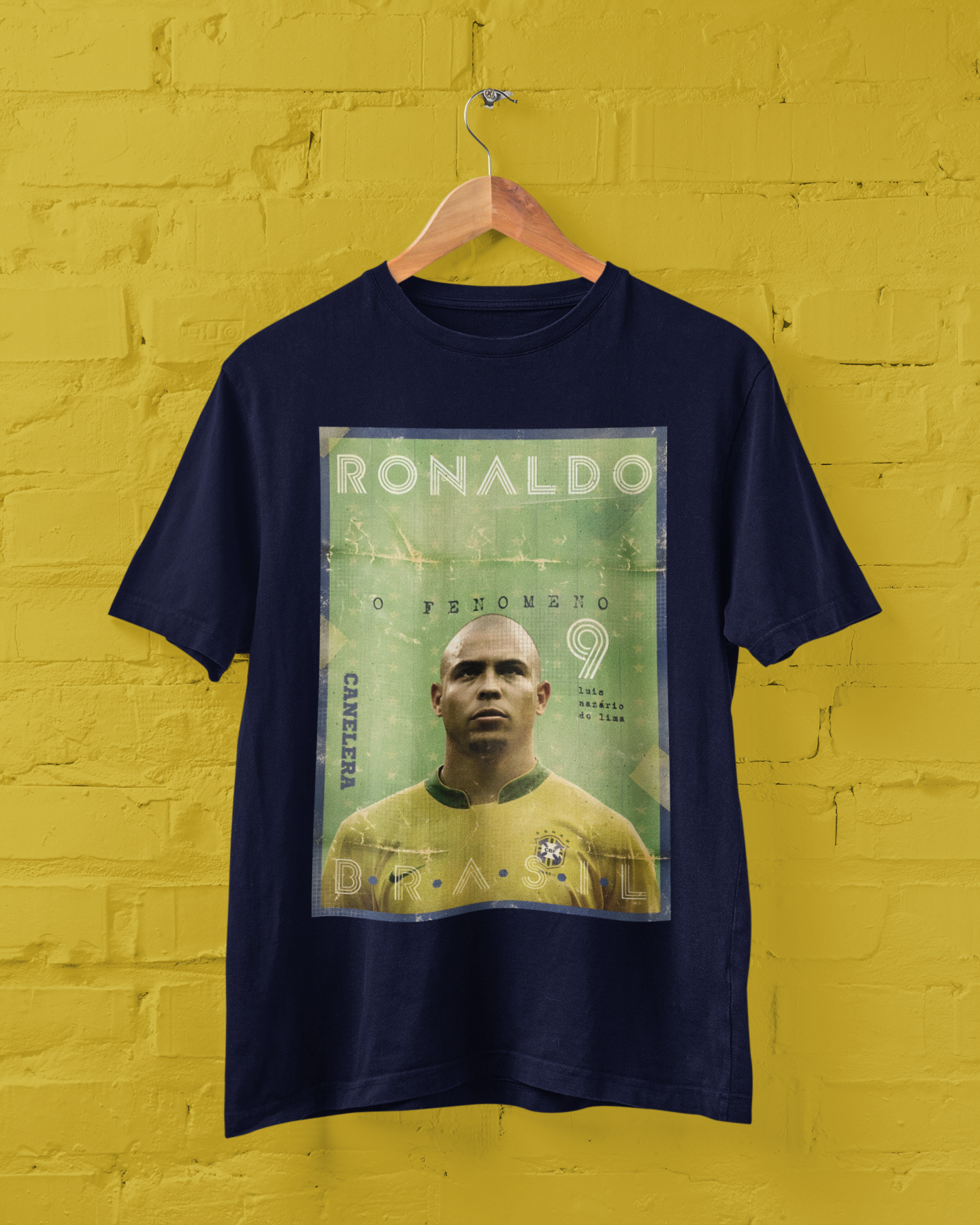 Camiseta Ronaldo O Fenomeno - Brasil Copa 2006