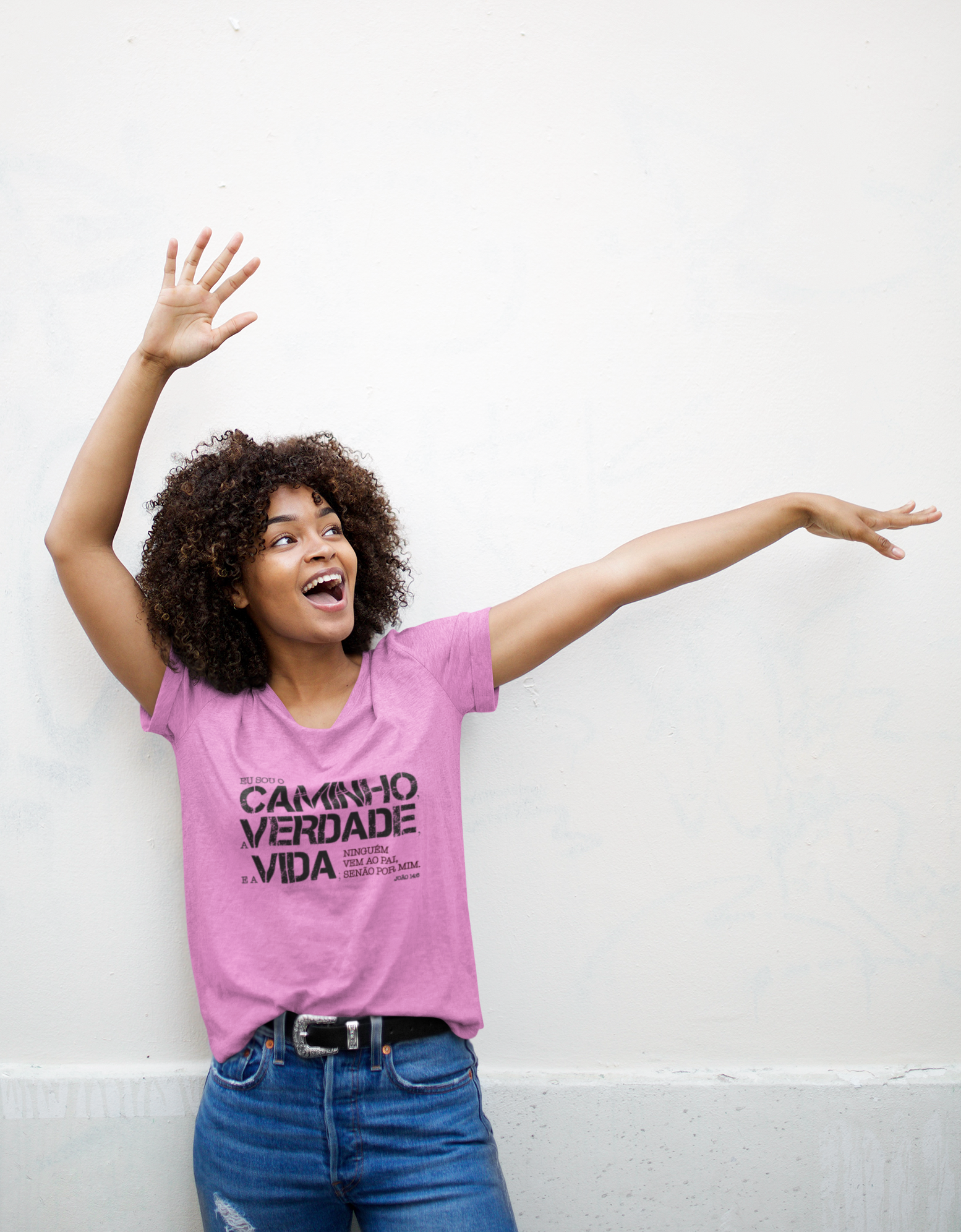 Blusinha Caminho Verdade e Vida