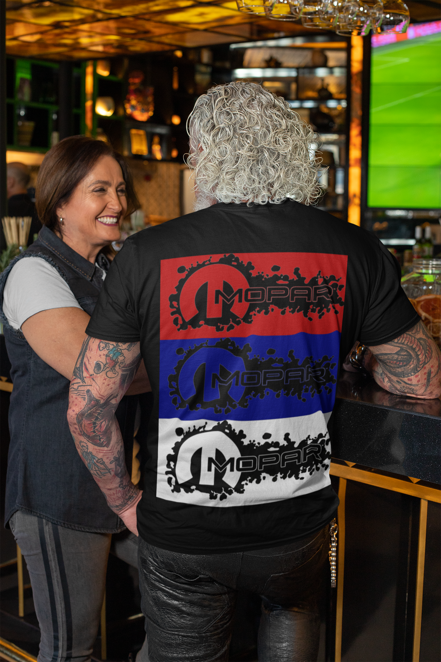 Camiseta Mopar Frente / Verso