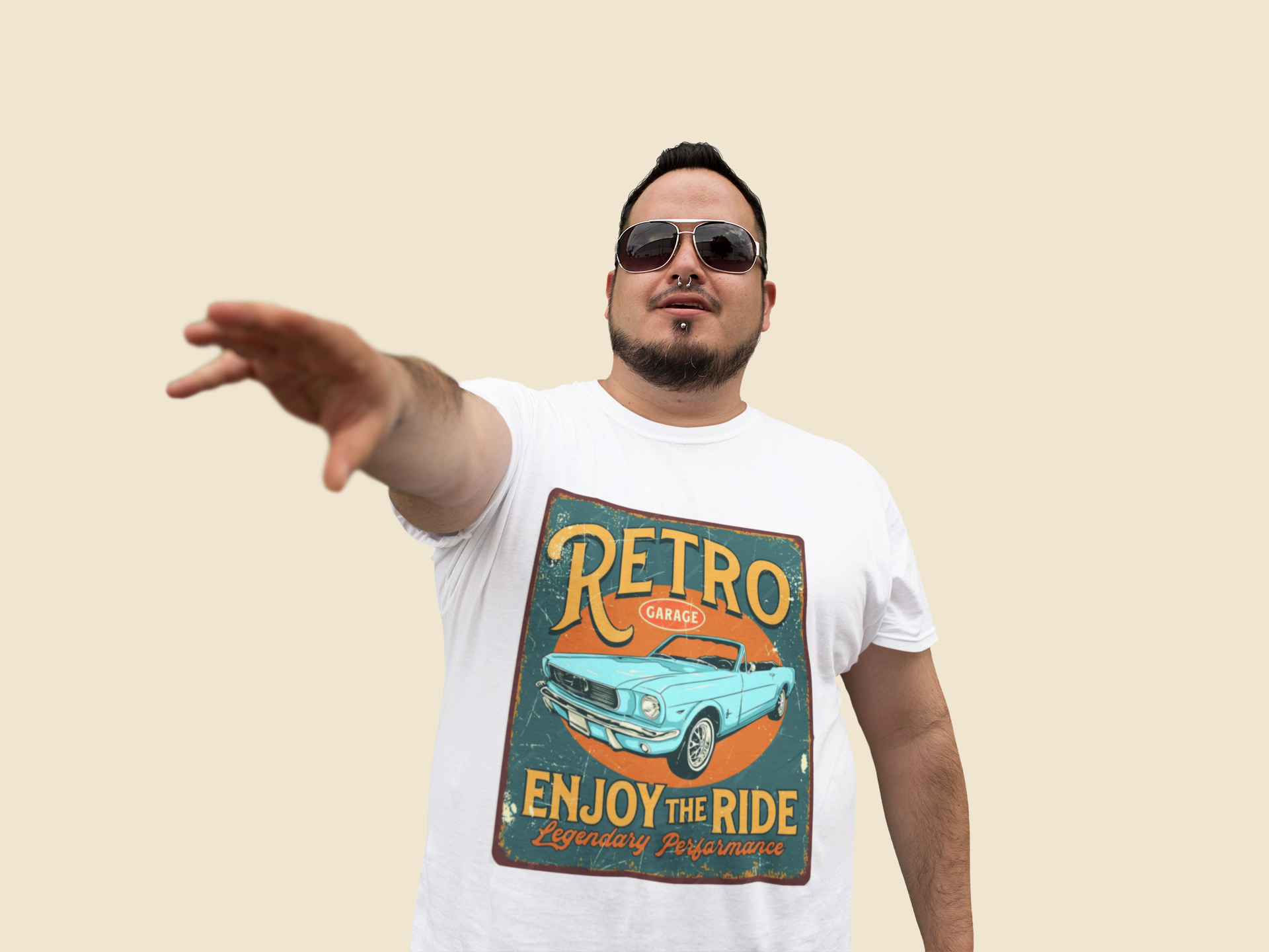 Camiseta Plus Size Mustang