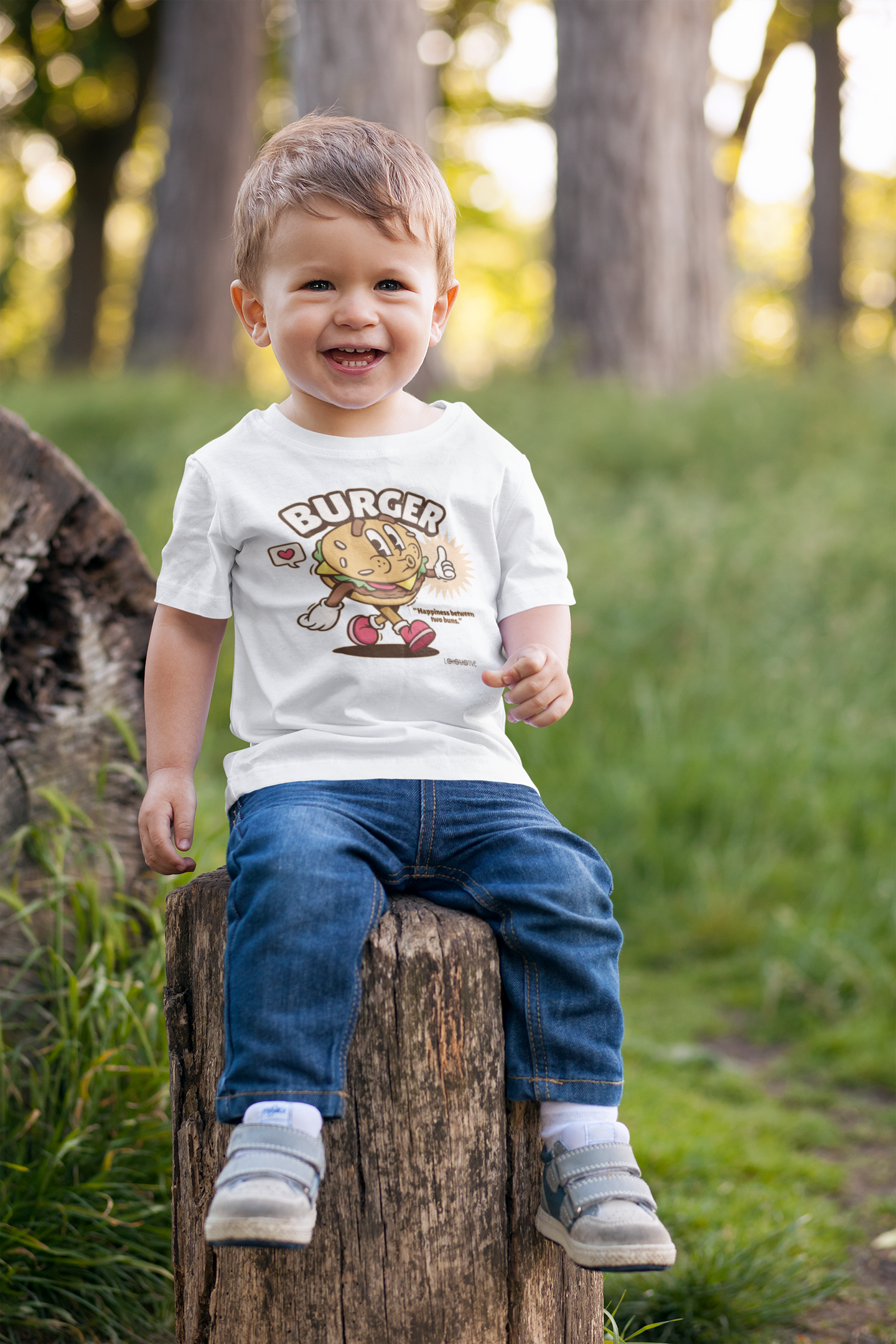 Camiseta Infantil Burger