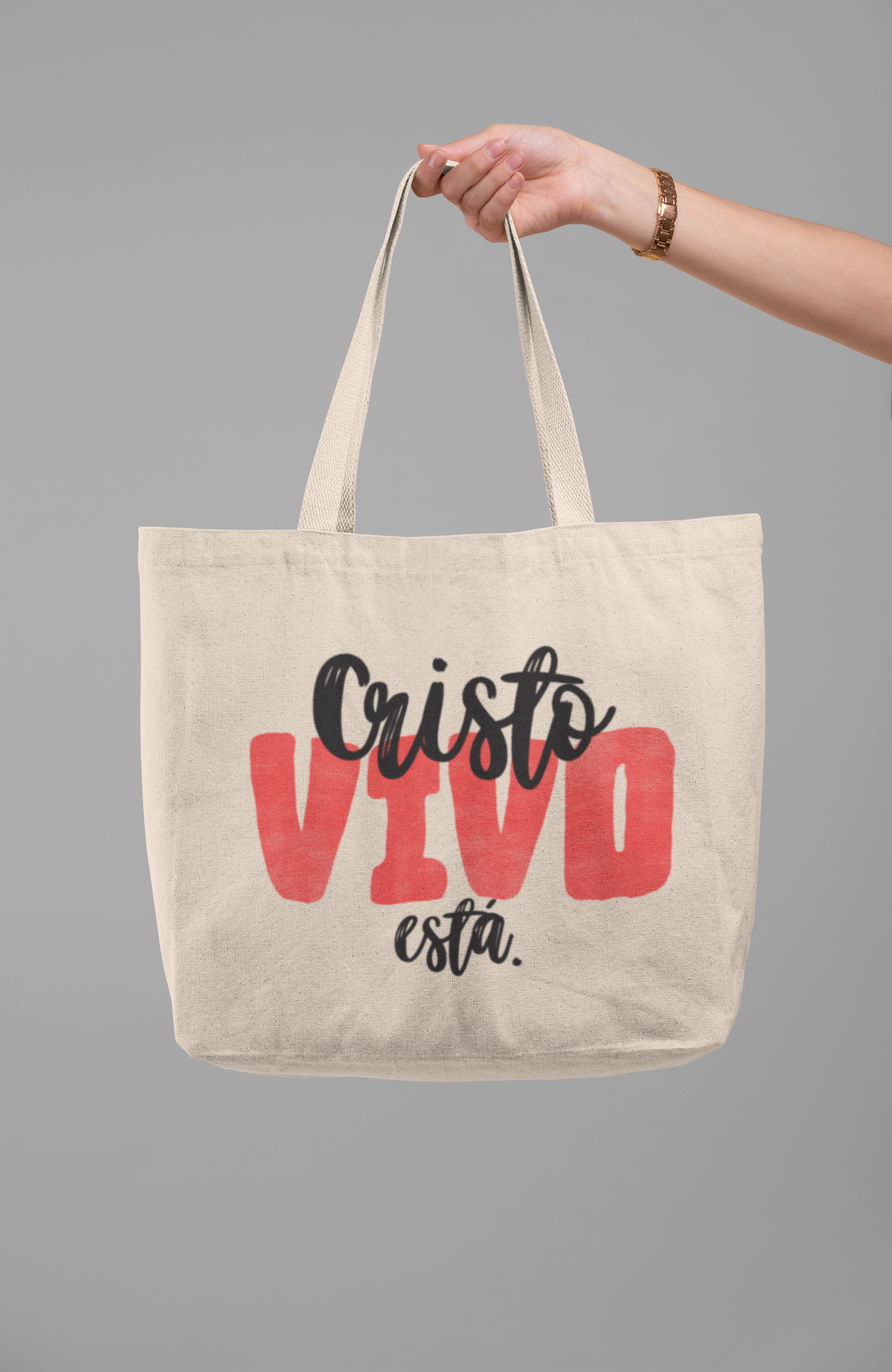 Eco Bag: Cristo Vivo Está