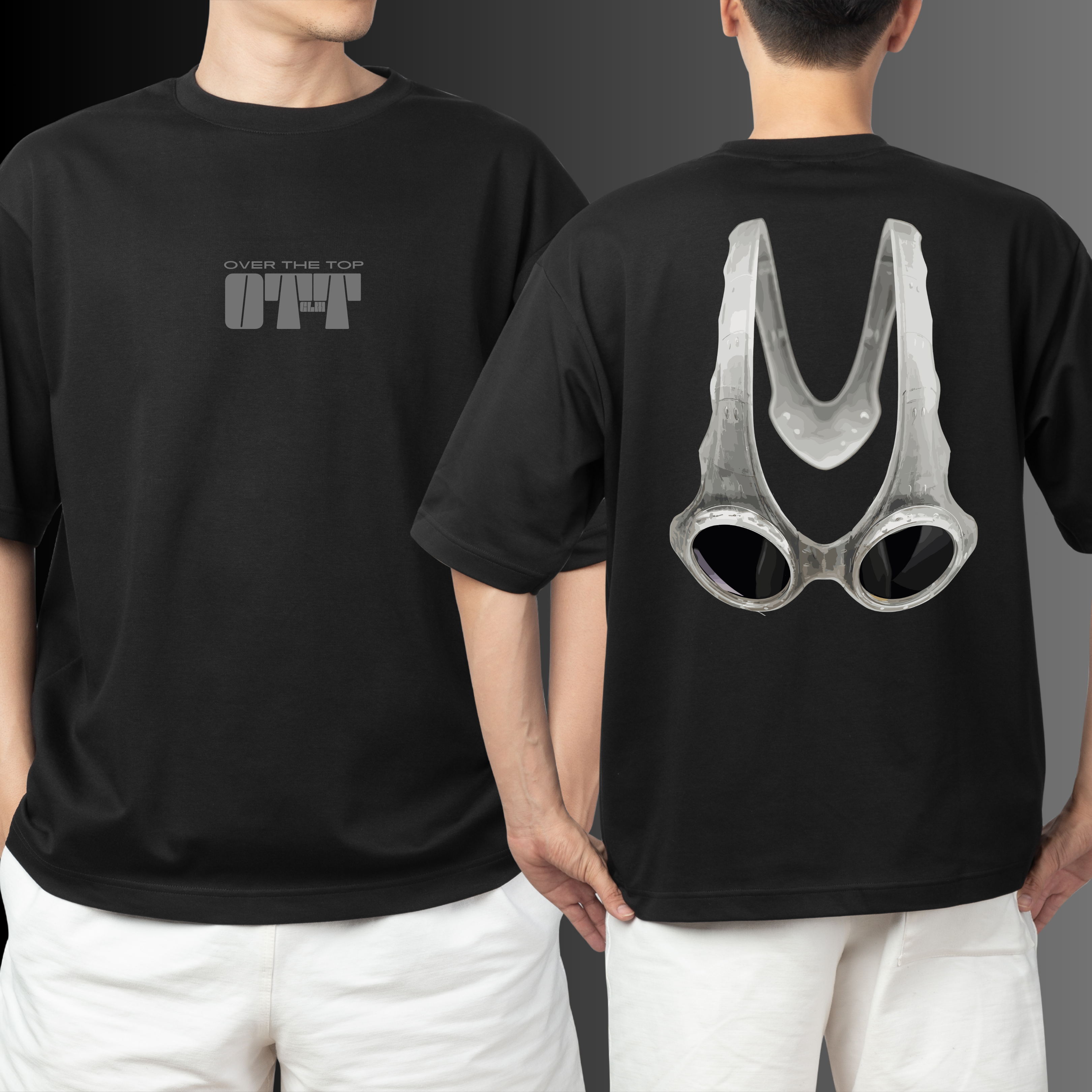 Nome do produto  Camisa OVER THE TOP clear