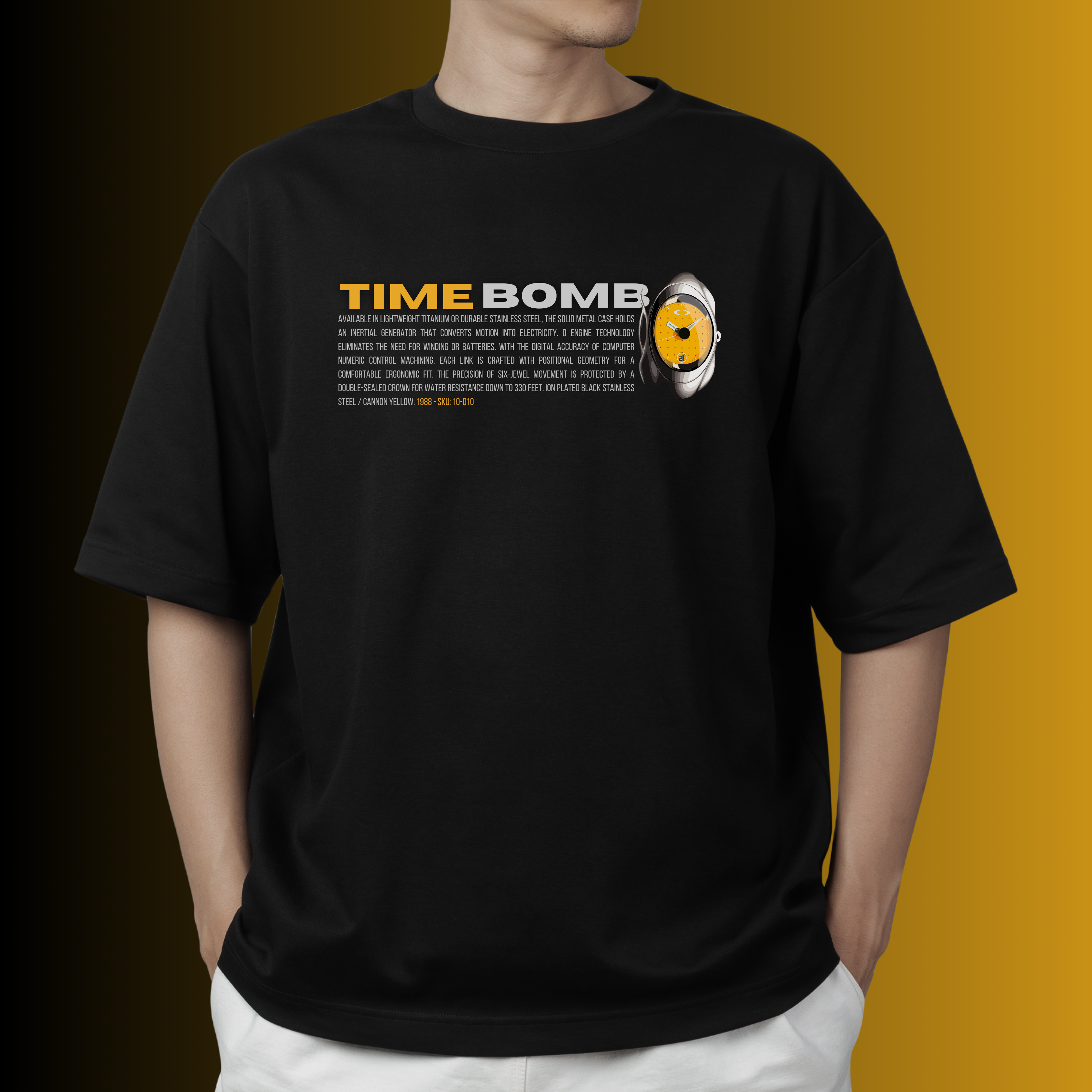 Nome do produto  Camisa TIME BOMB 1 yellow