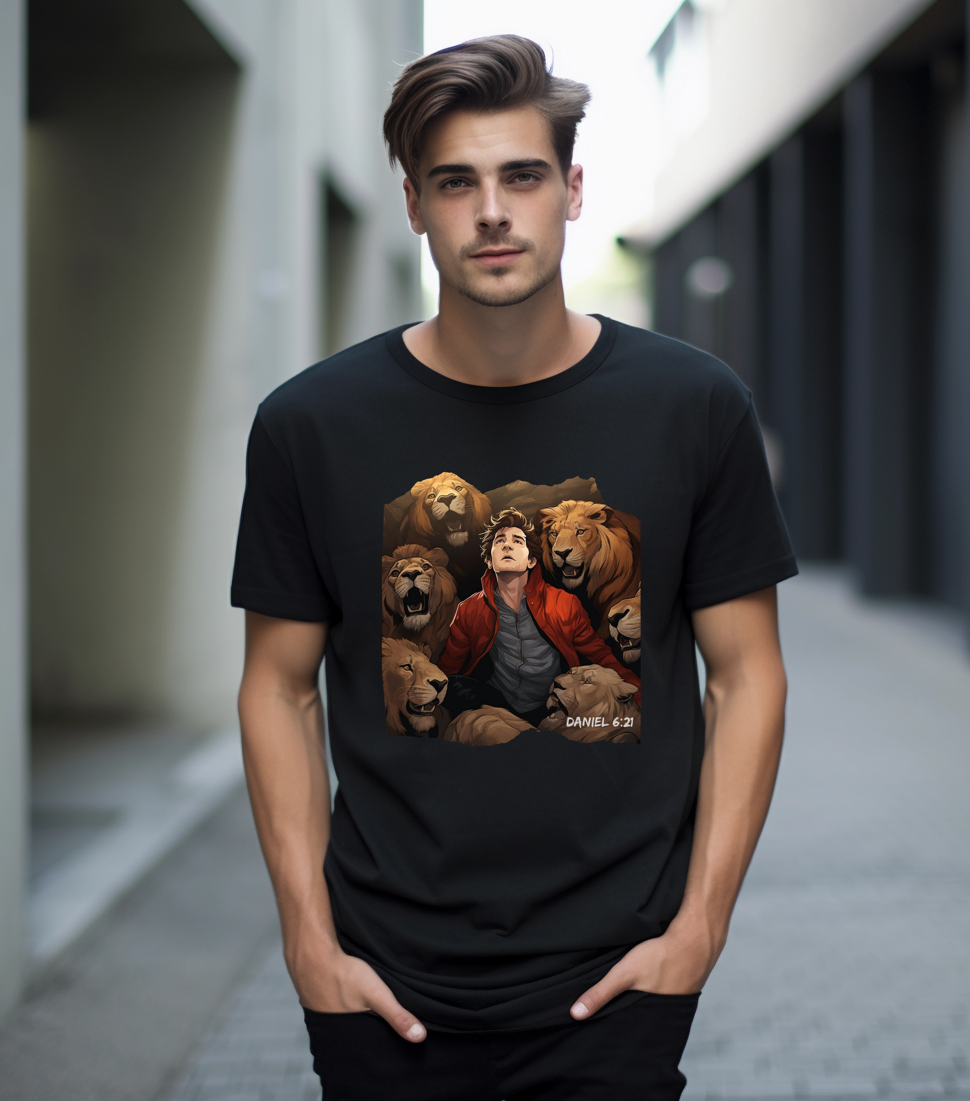 Camiseta Daniel na Cova dos Leões
