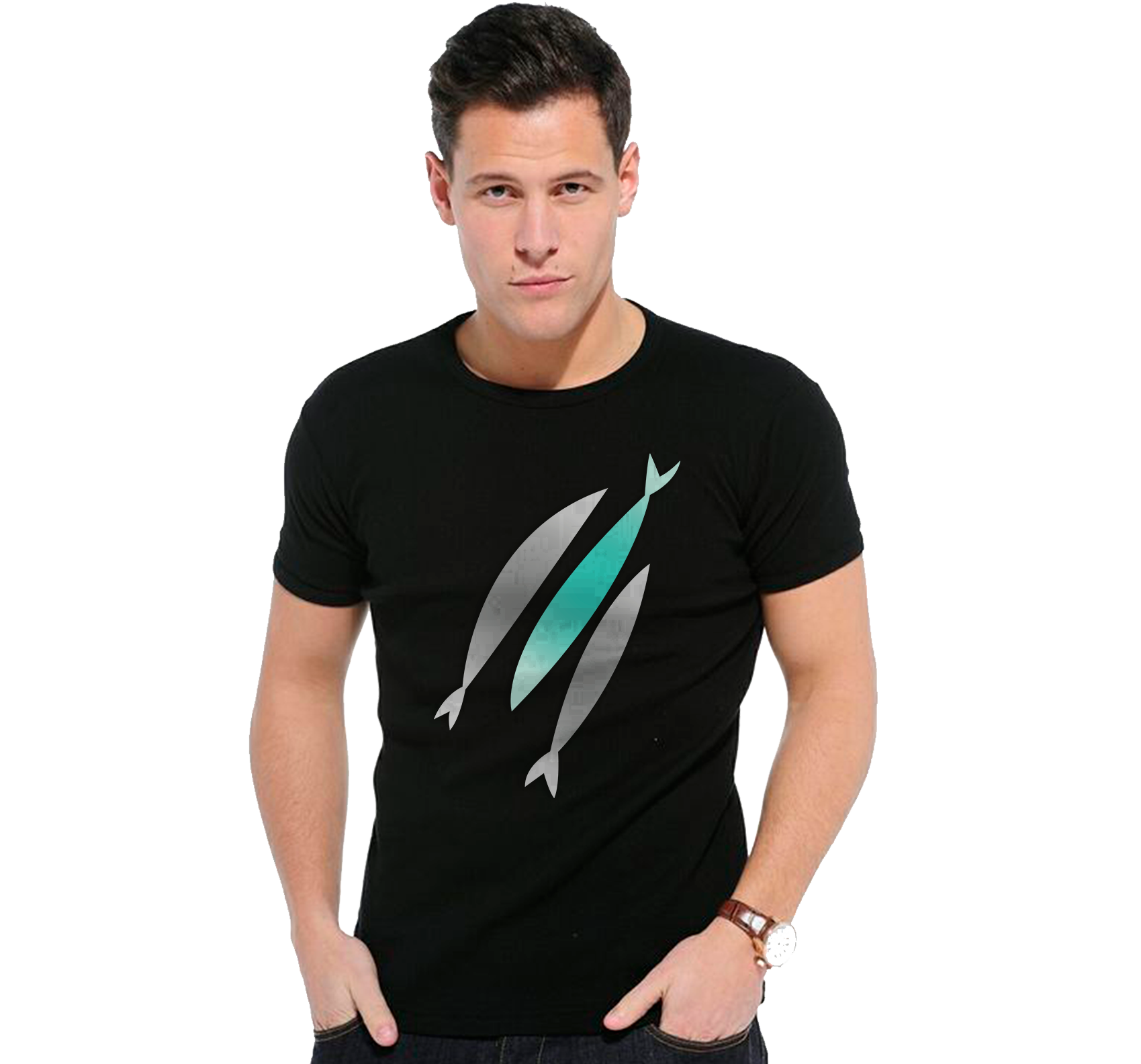 Camiseta The Chosen 3 peixes / Unissex 