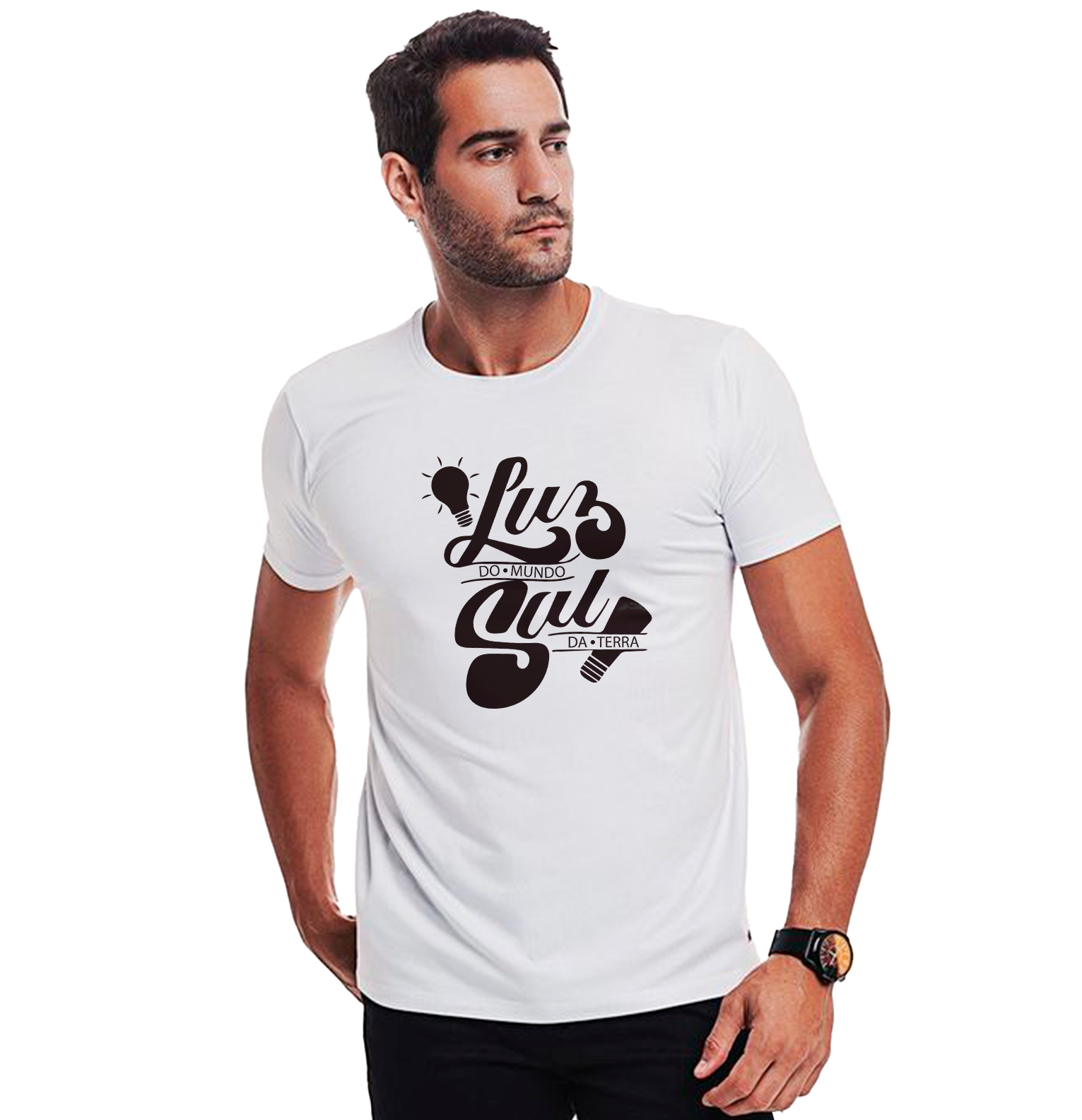 Camiseta Personalizada Cristã: Luz do Mundo Sal da Terra / Unissex