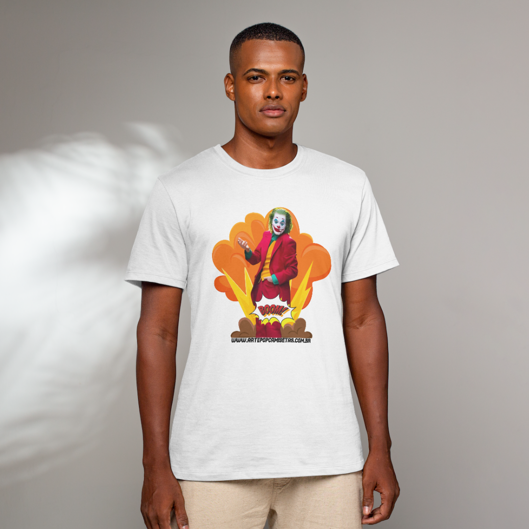 Camiseta Masculina Coringa circo