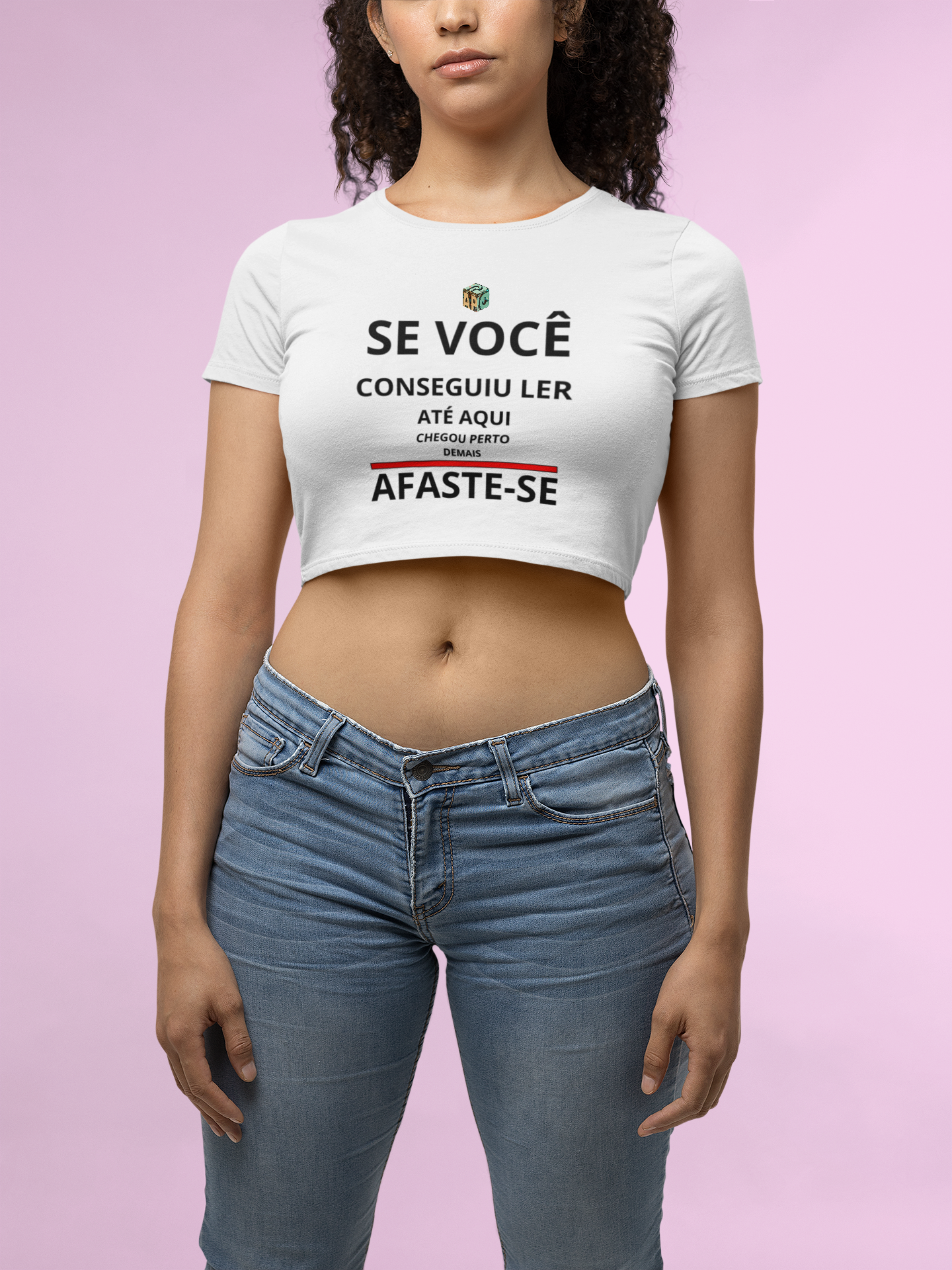 Cropped feminino