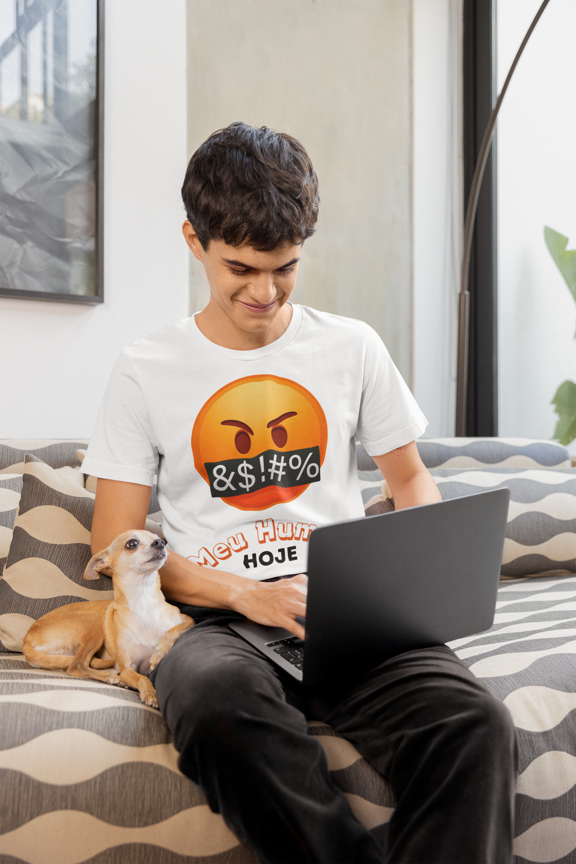 Camiseta Masculina Mal Humor