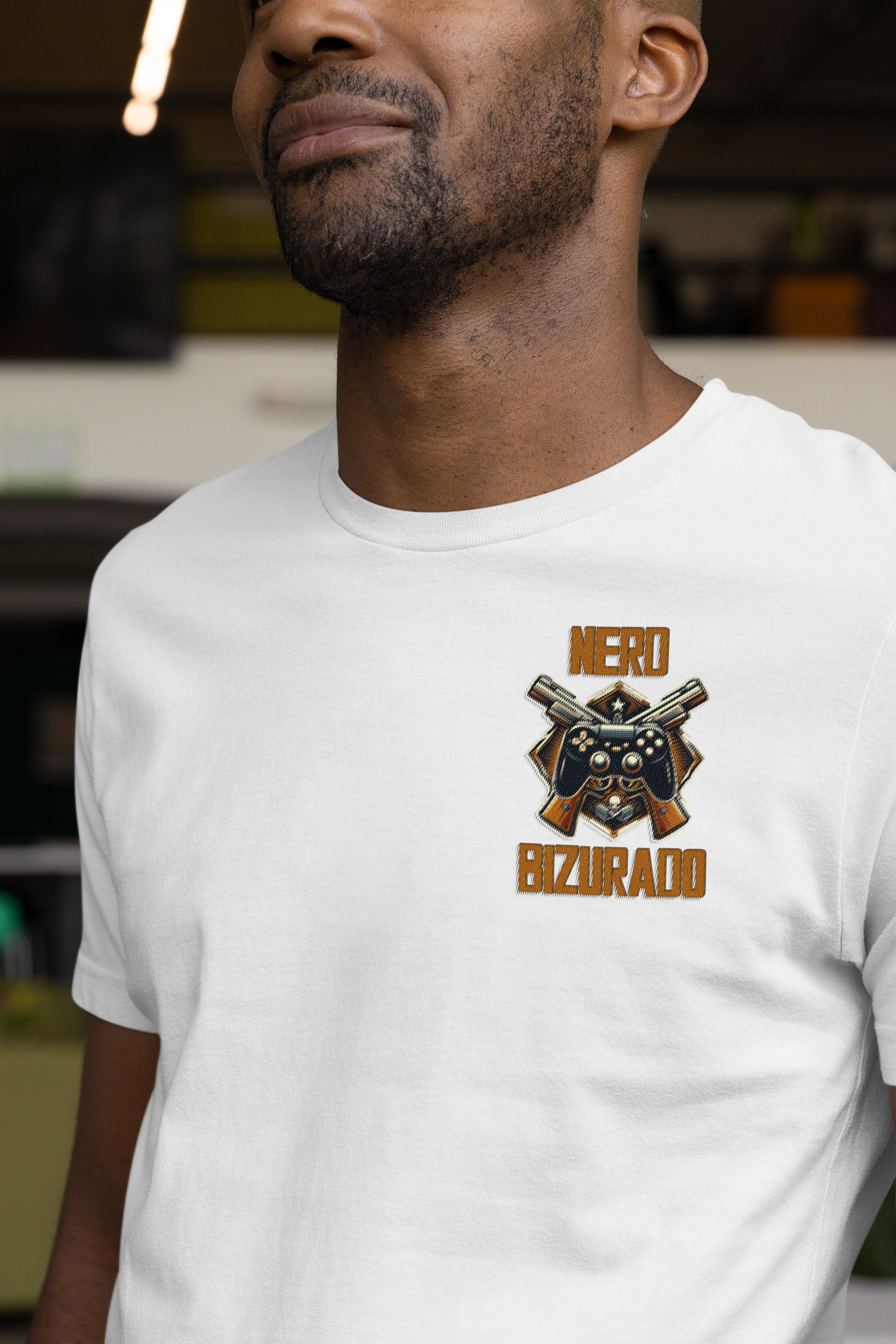 Camisa Nerd Bizurado (Frente e Costa)