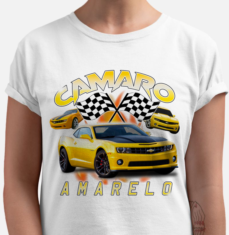 Camisa Camaro Amarelo